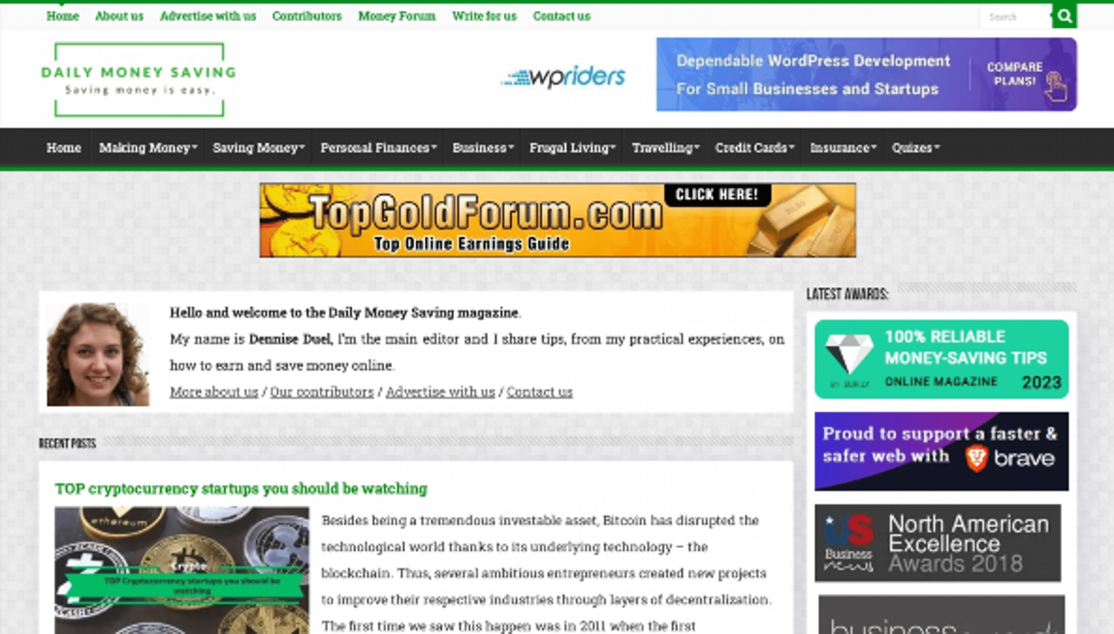 توفير المال اليومي (dailymoneysaving.com)