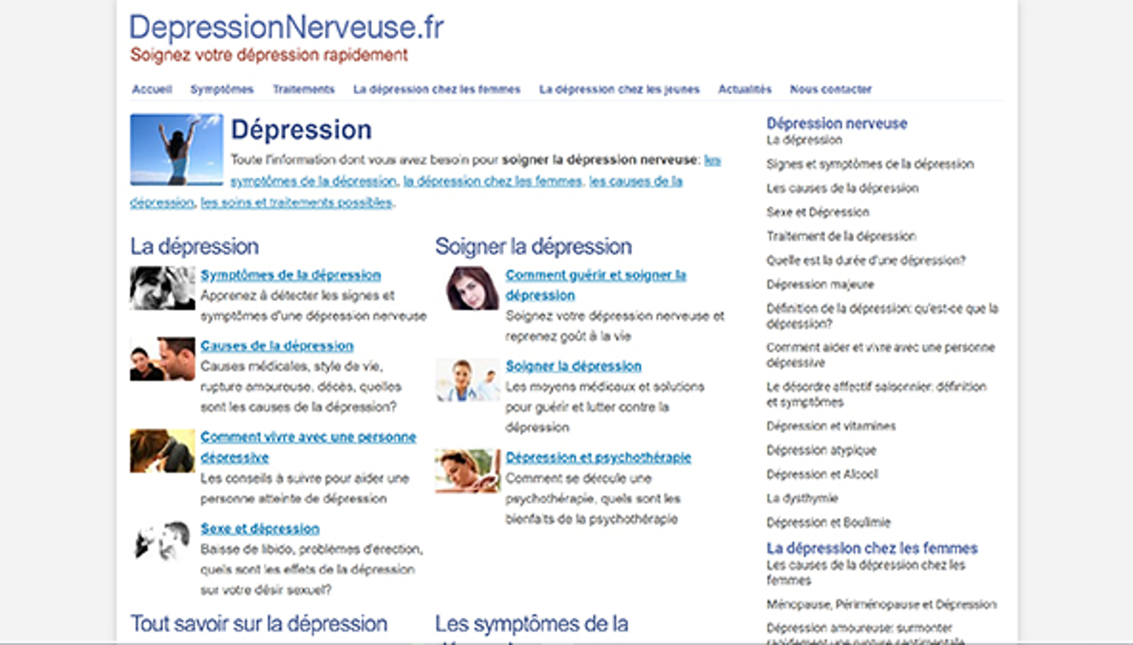 Nervöse Depression (depressionnerveuse.fr)