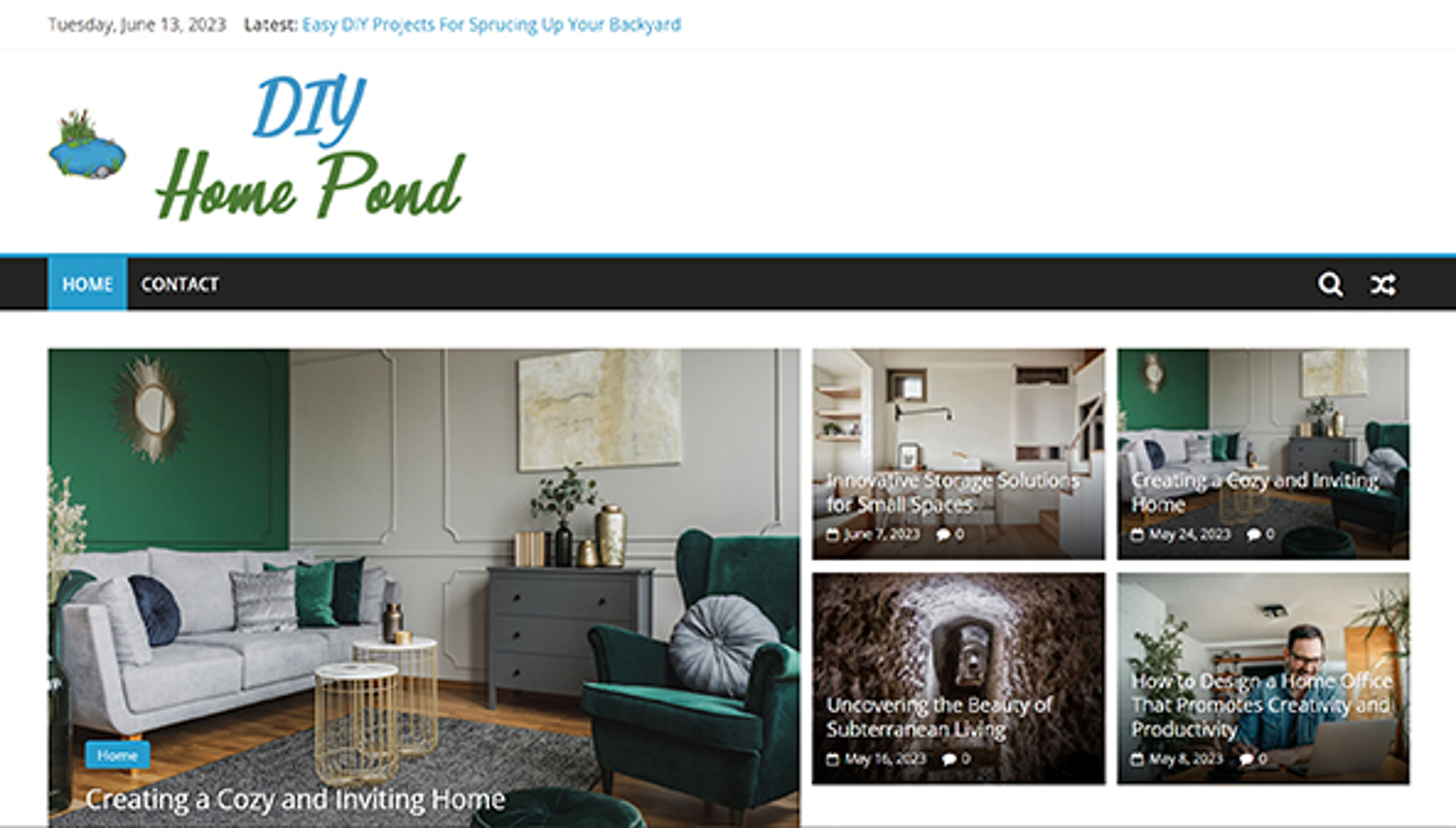 Домашній ставок "зроби сам (diyhomepond.com)