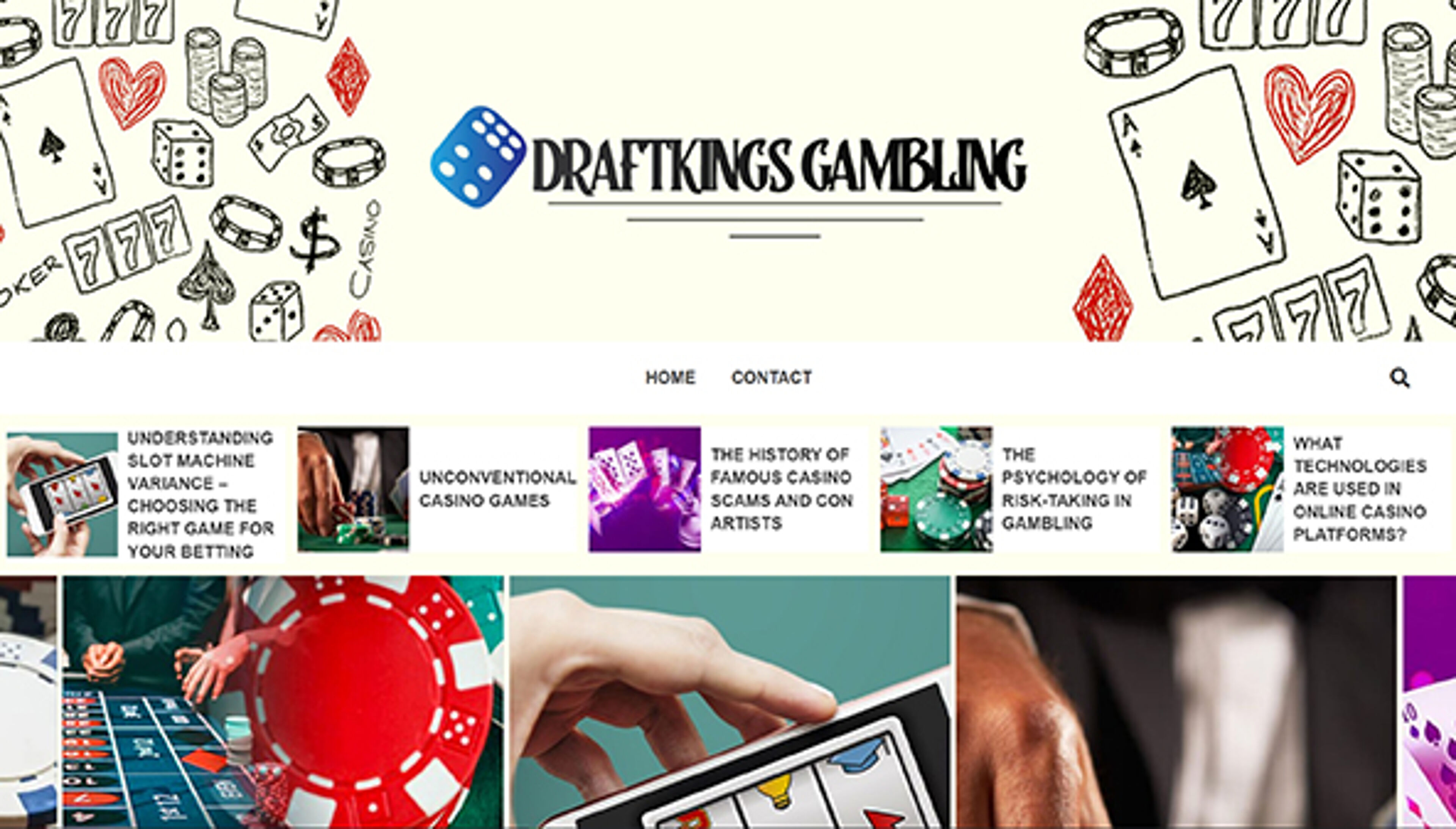 مشروع ملوك القمار (draftkingsgambling.com)