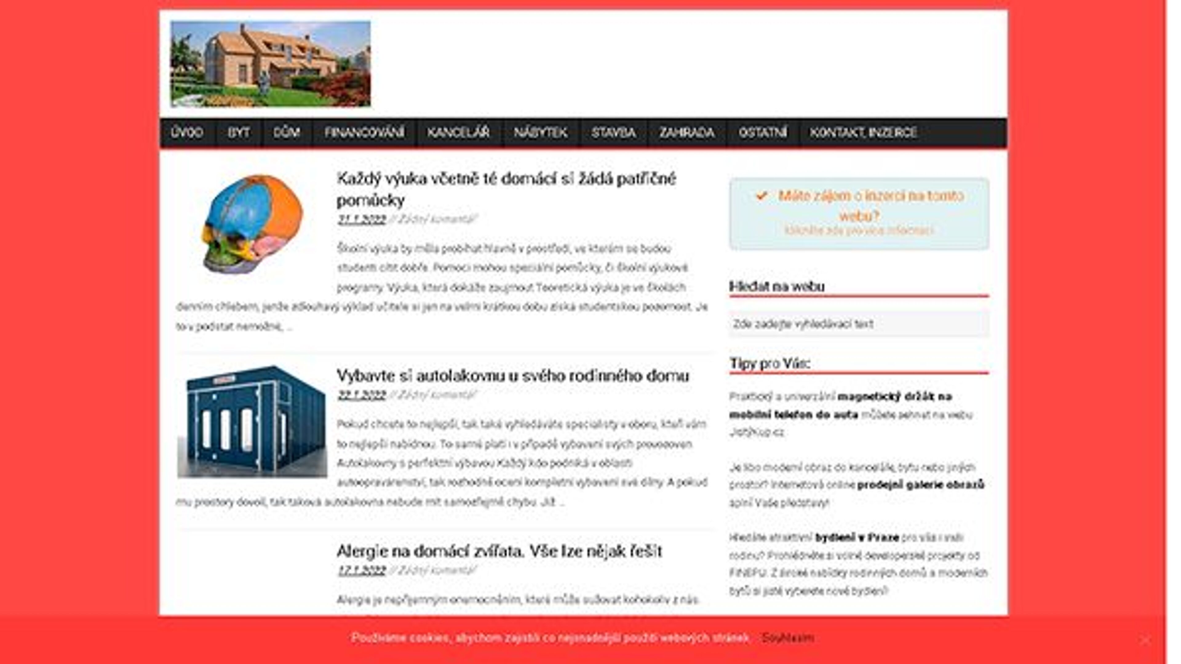 Namas, sodas, baldai (dum-zahrada-nabytek.cz)