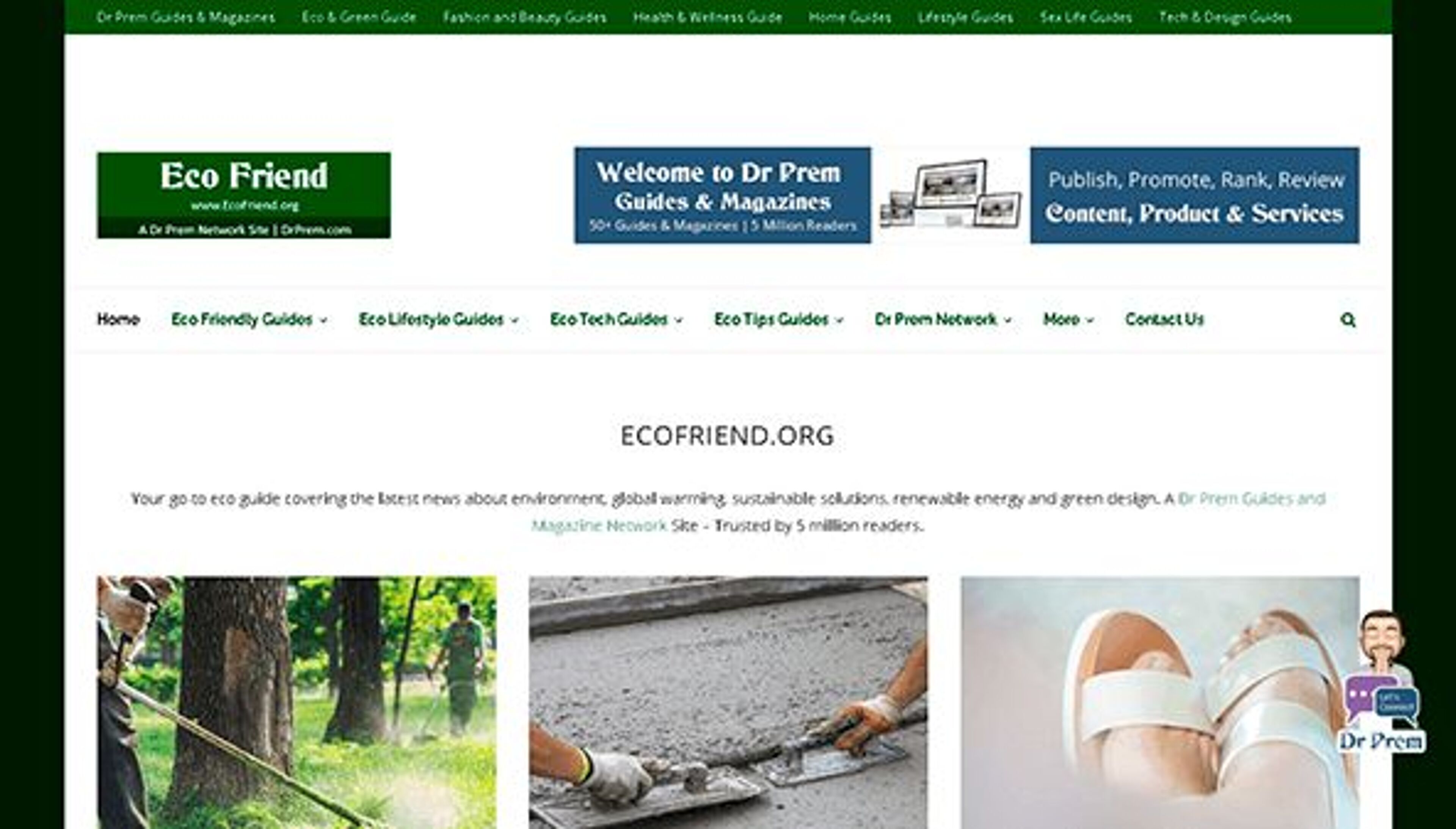 Öko barát (ecofriend.org)