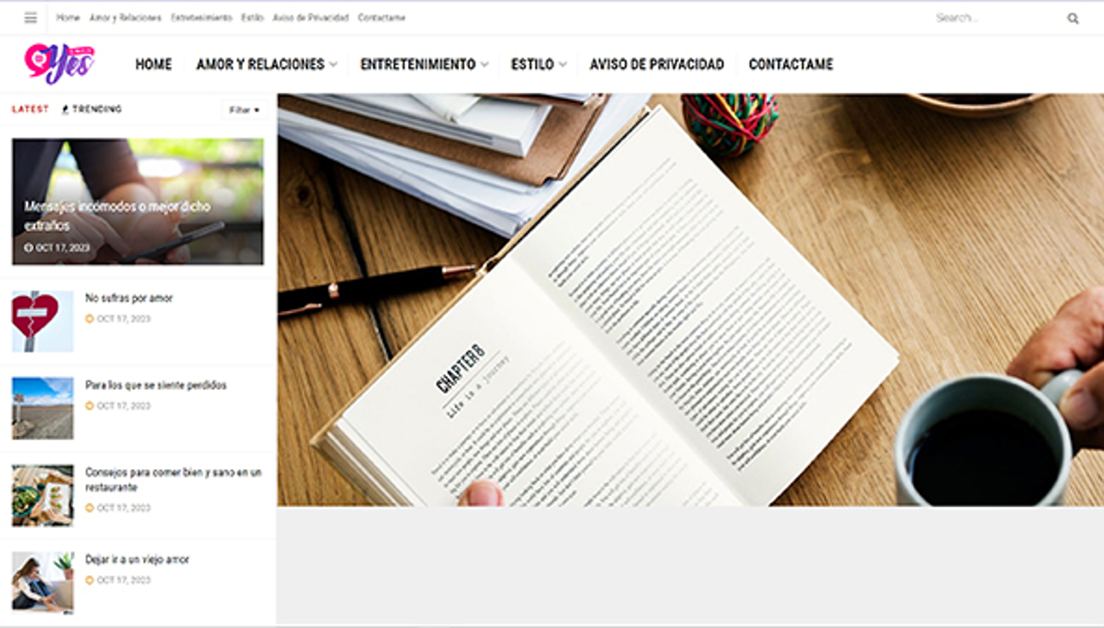 O blogue do sim (elblogdeyes.com)