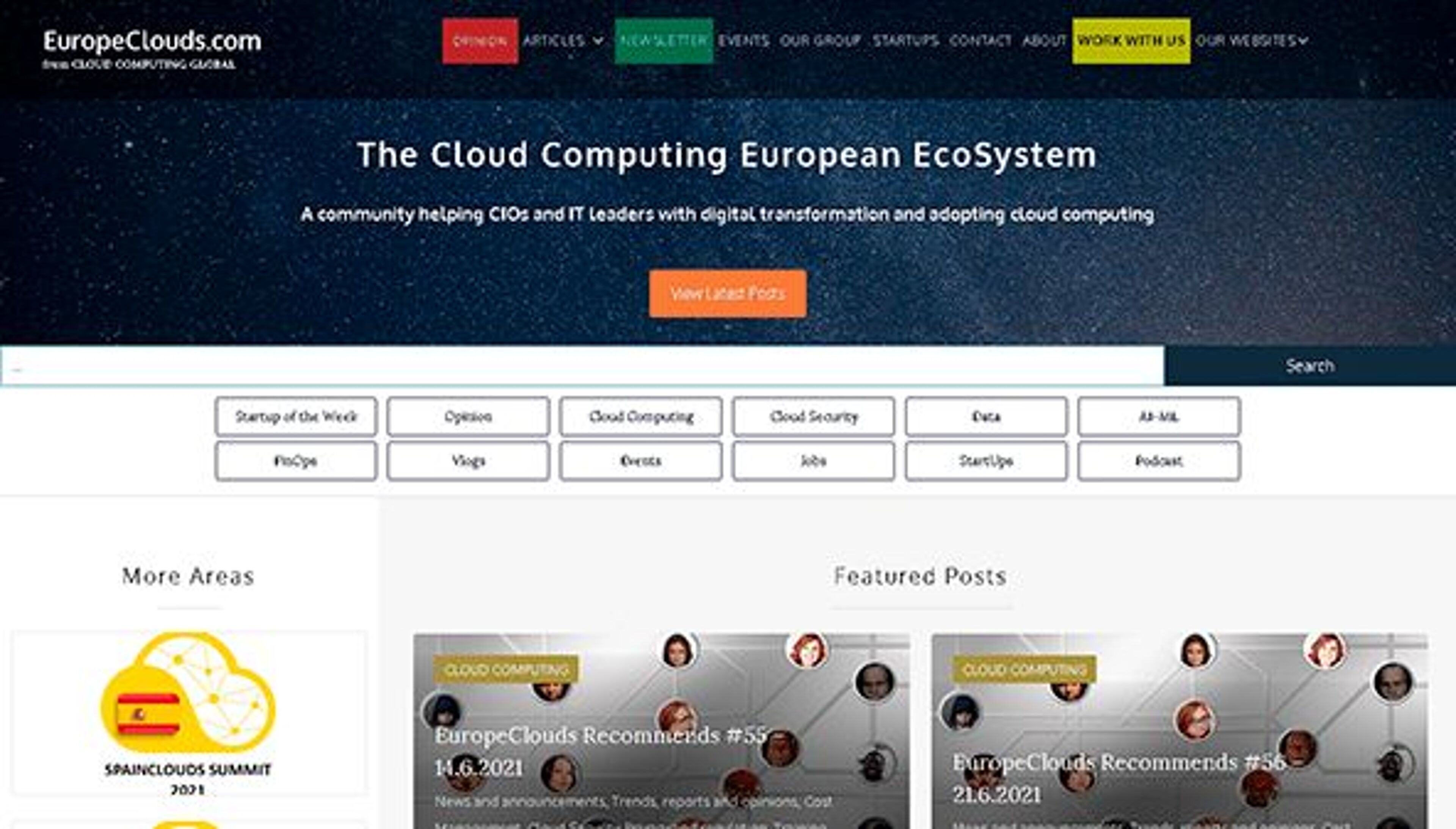 Europas skyer (europeclouds.com)