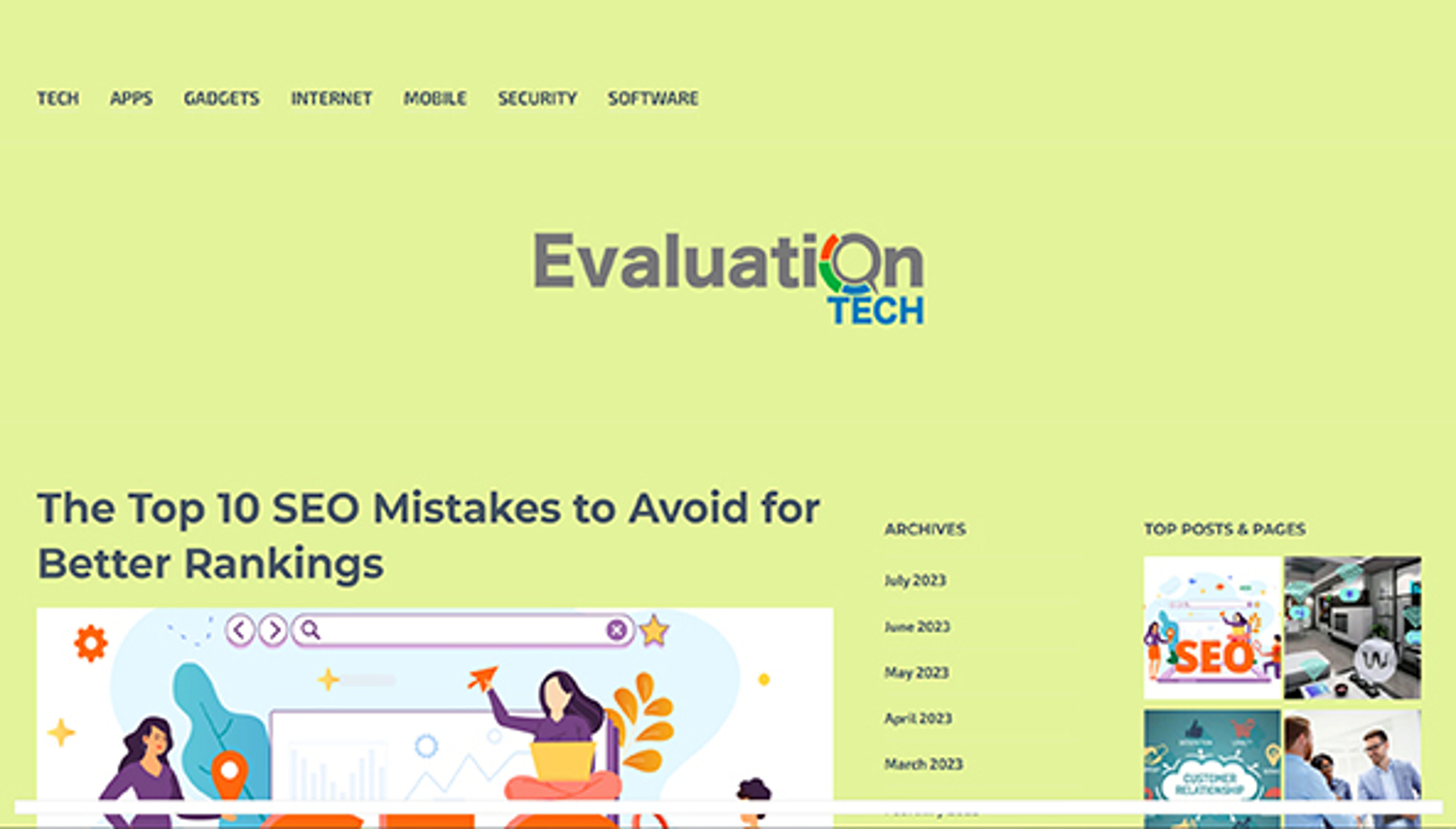 evaluation.tech.blog