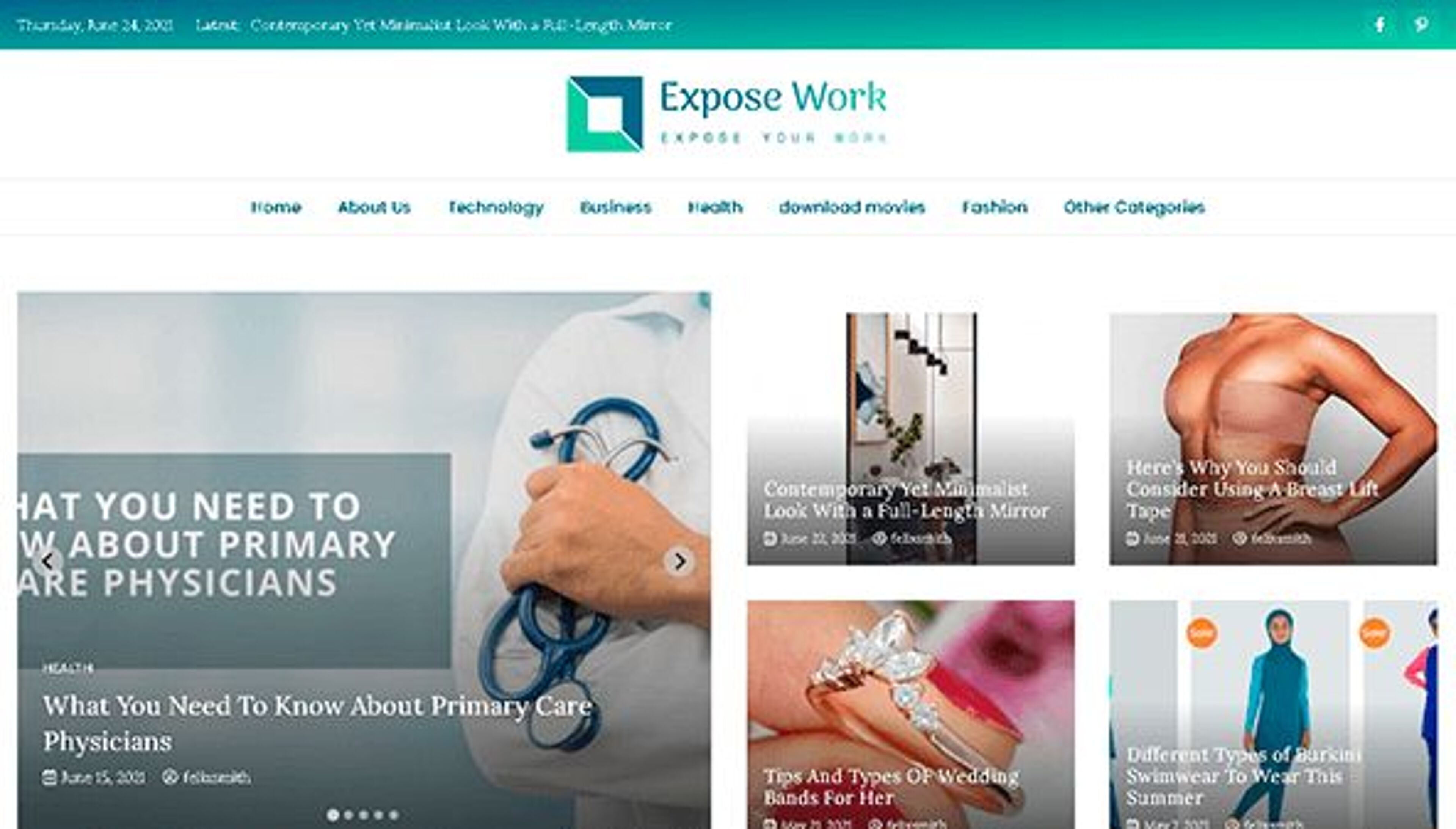 Atskleiskite darbą (exposework.com)