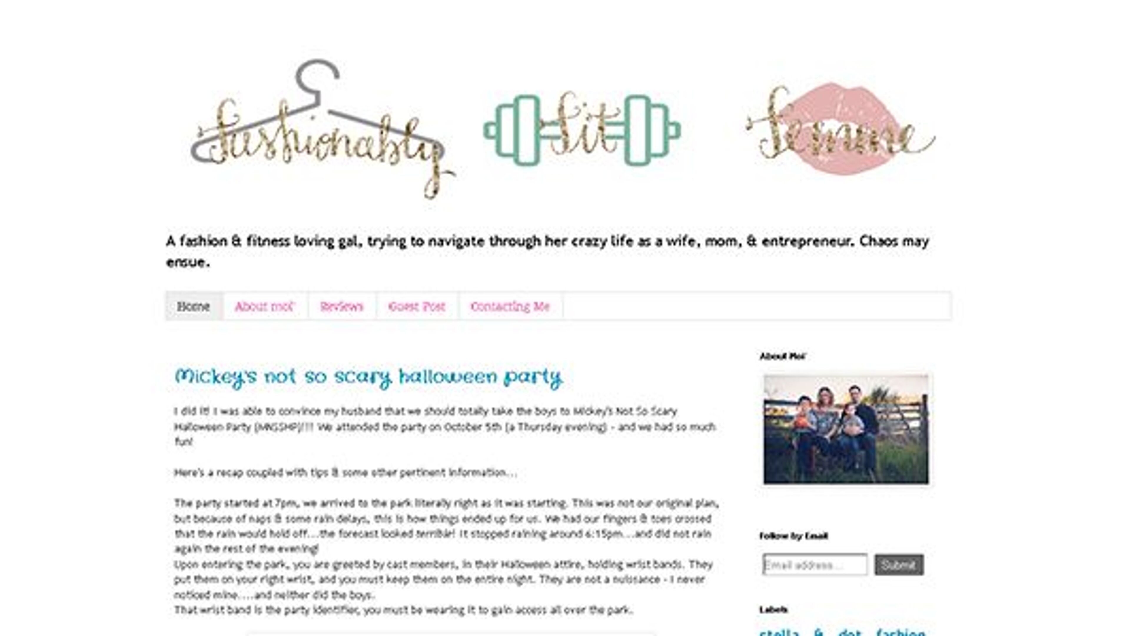 Модно сидящая женщина (fashionablyfitfemme.com)