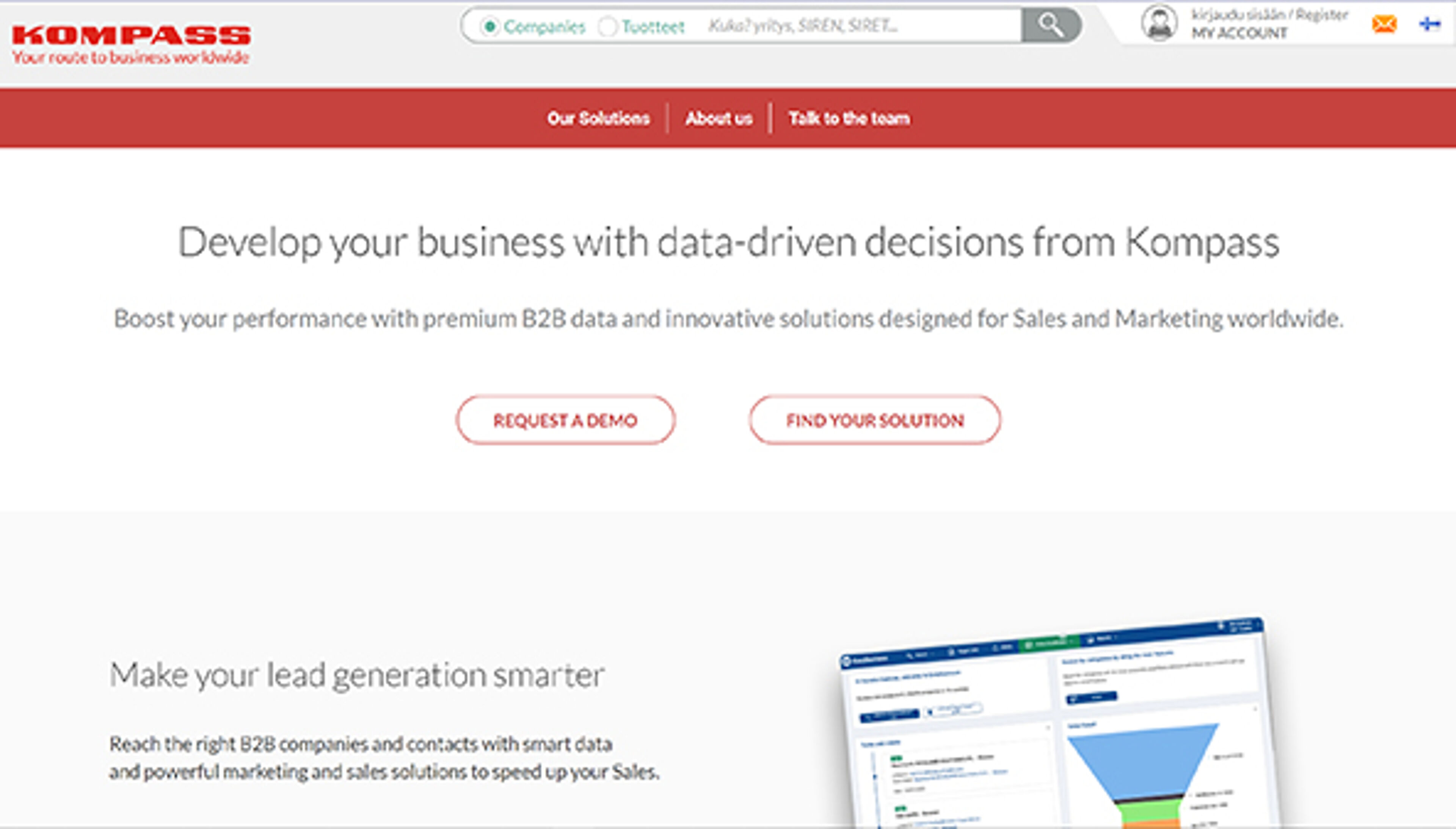 Компасс (Финляндия) (fi.kompass.com)