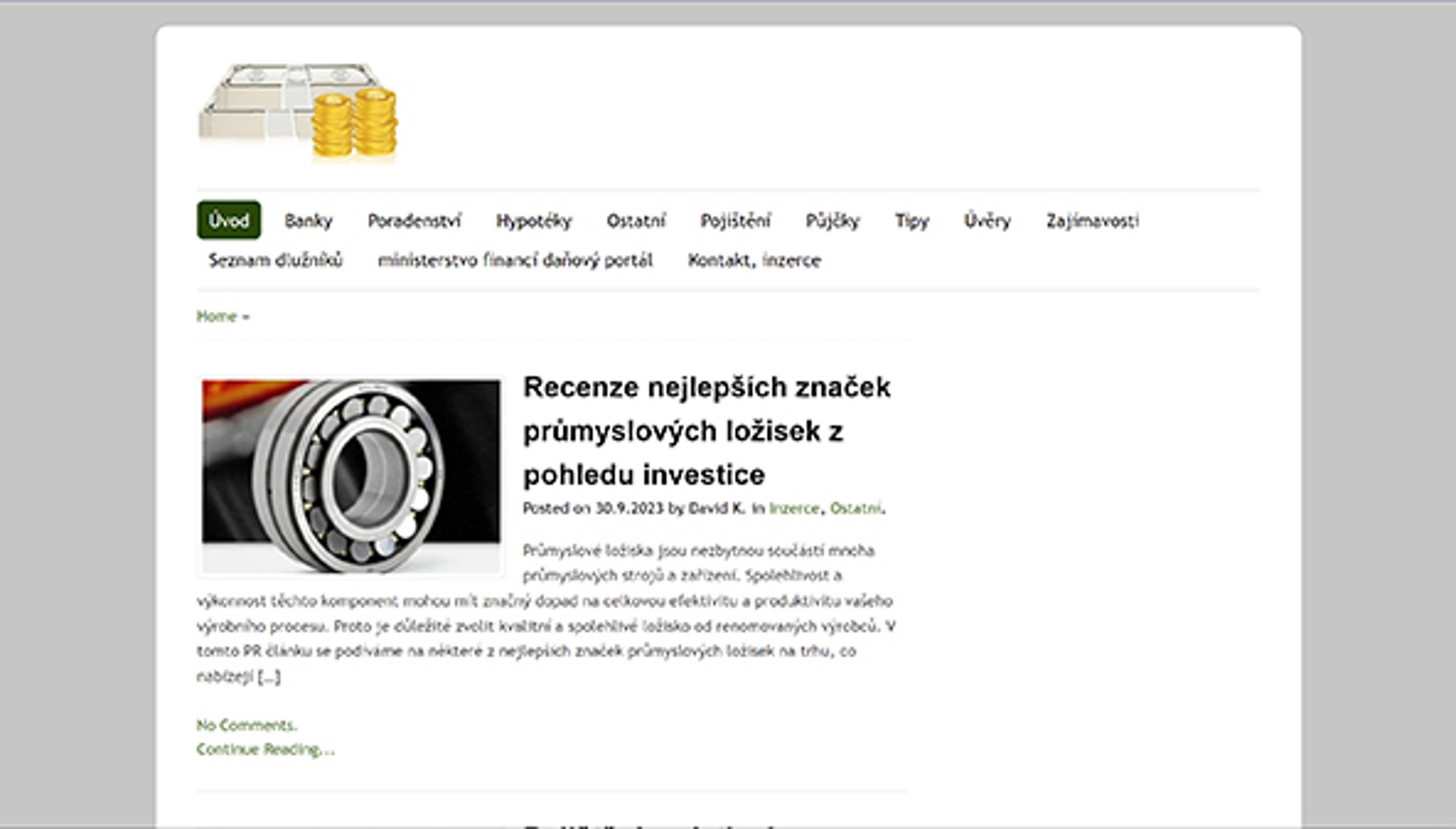 Informações do mundo das finanças (finance.informacezde.eu)