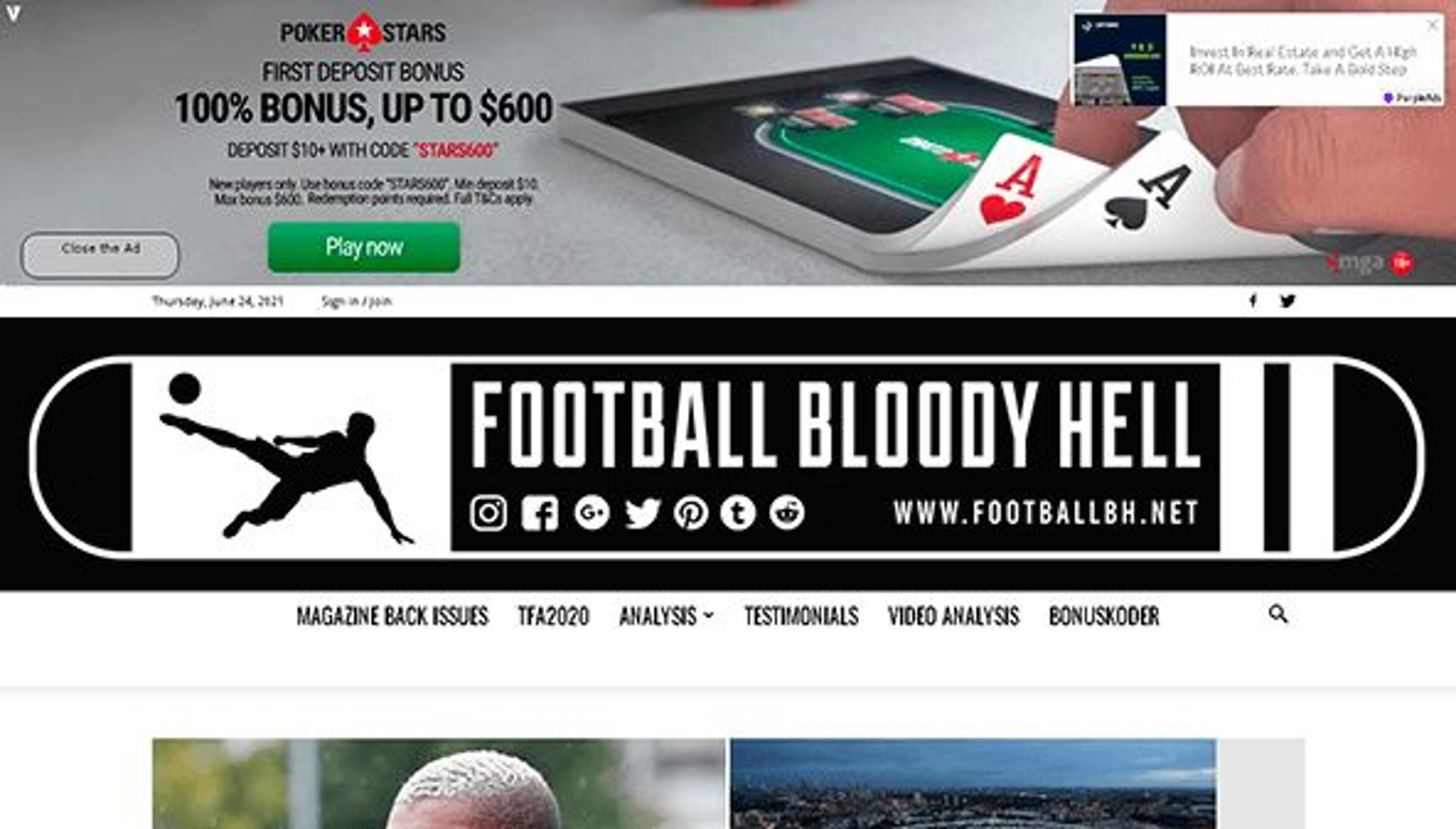 Jalkapallo helvetti (footballbh.net)