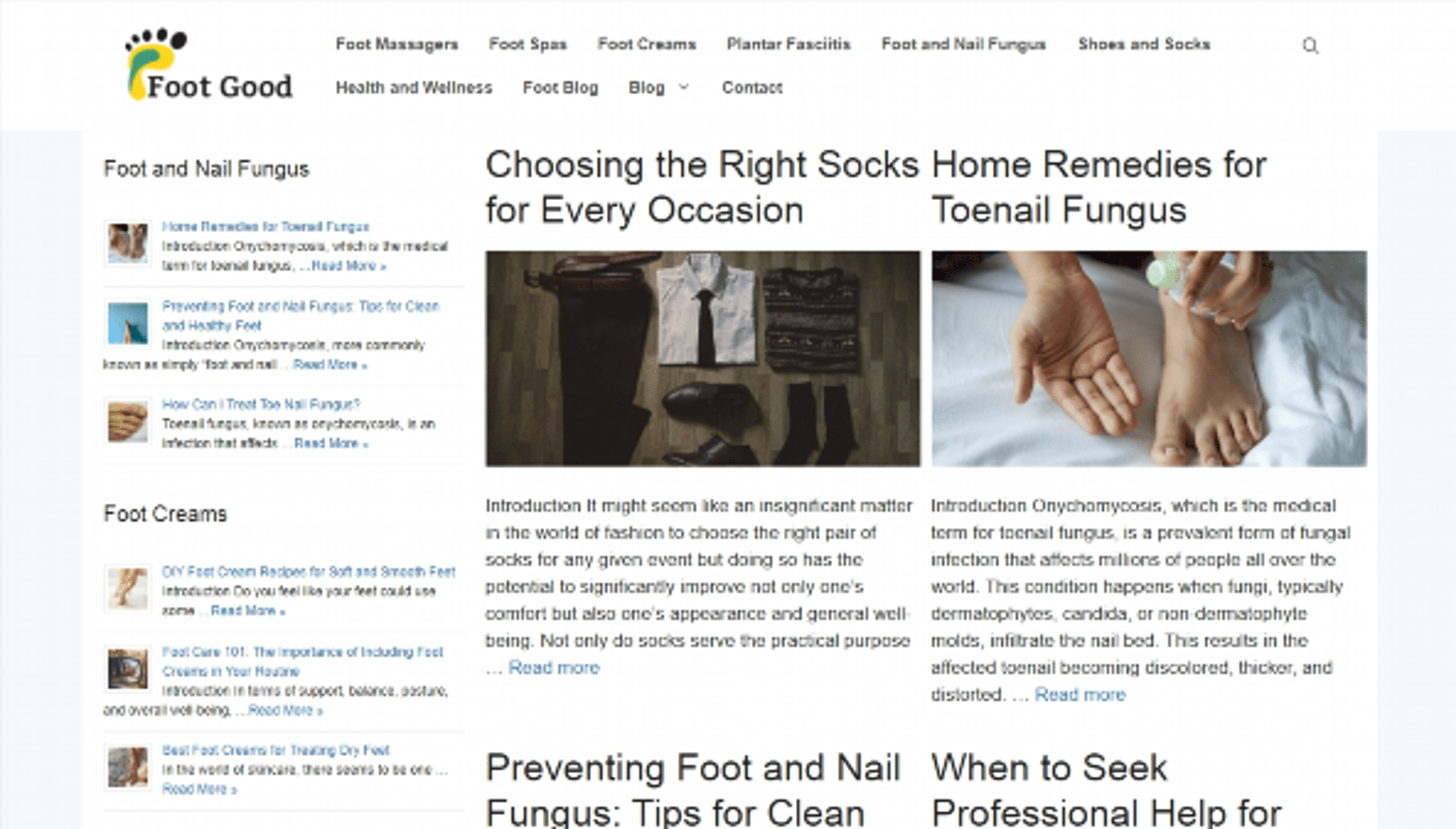 Ноги хорошо (footgood.com)