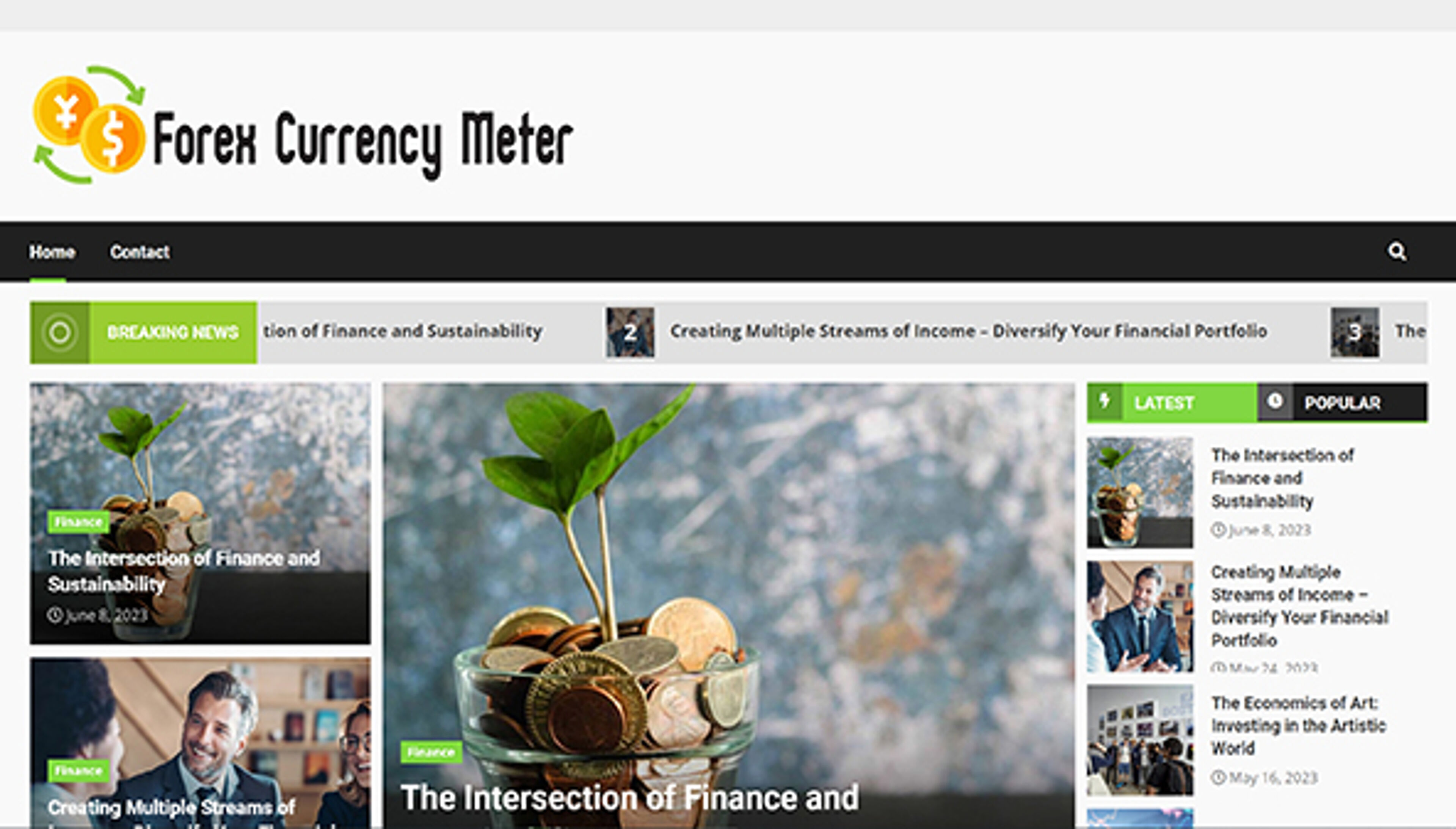 Compteur de devises Forex (forexcurrencymeter.com)