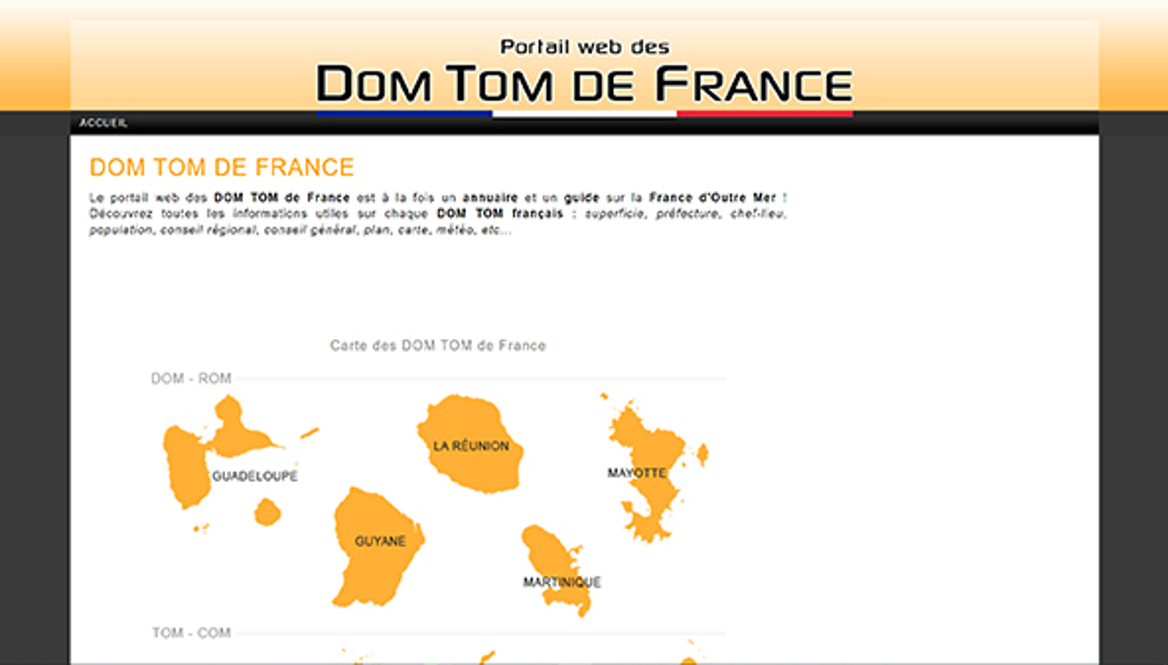 Frankreich dom tom (france-dom-tom.fr)