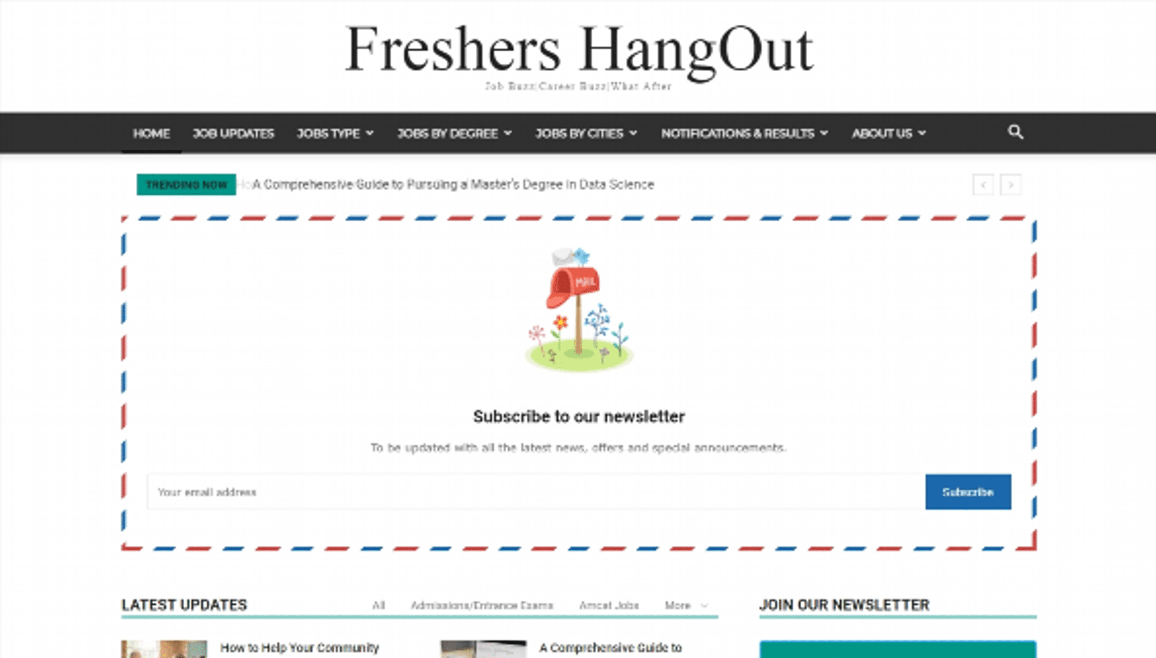 freshershangout.com
