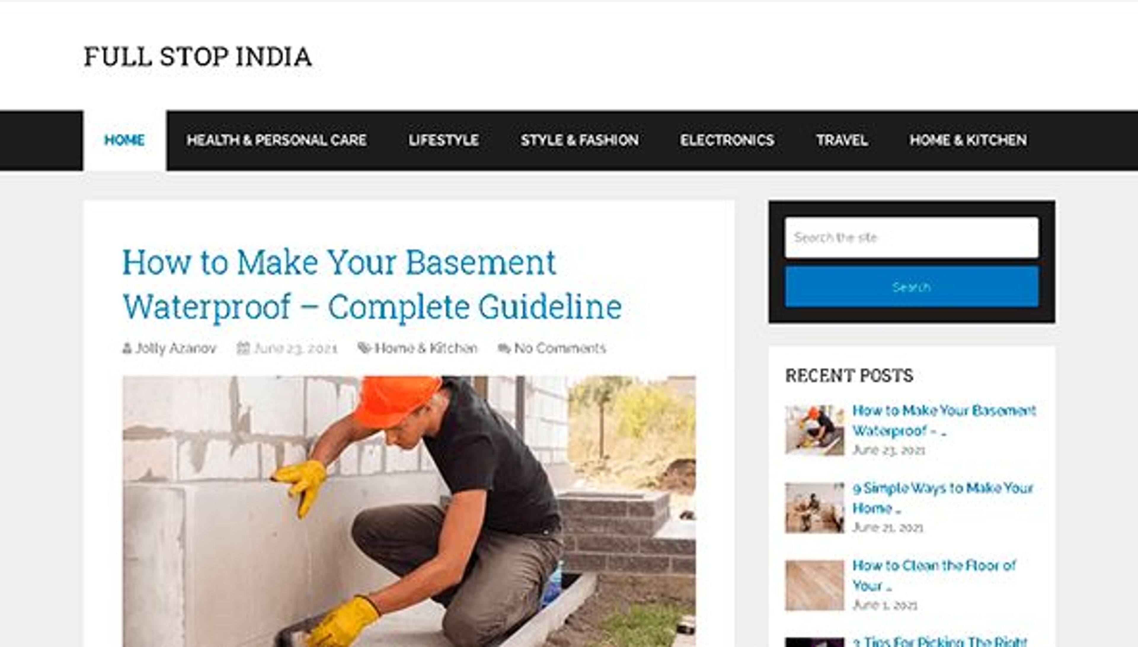 Voller Stopp Indien (fullstopindia.com)