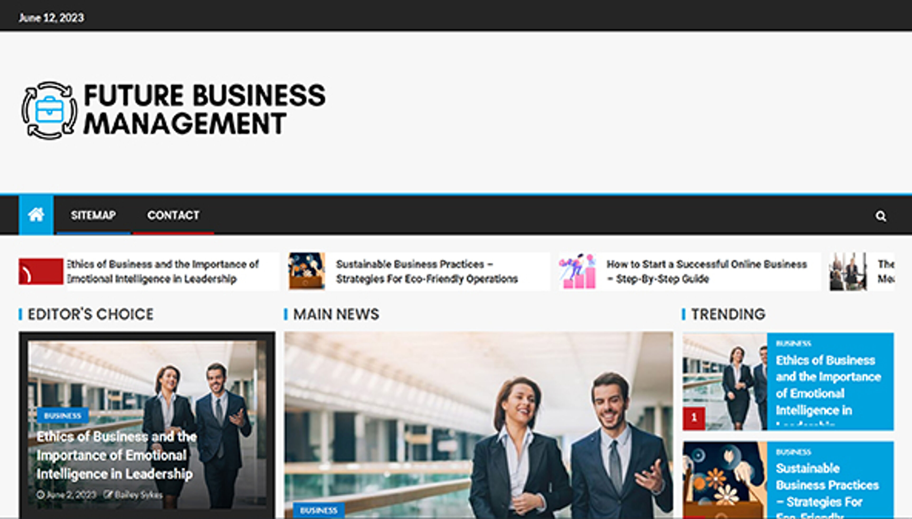 إدارة الأعمال المستقبلية (futurebusinessmanagement.com)