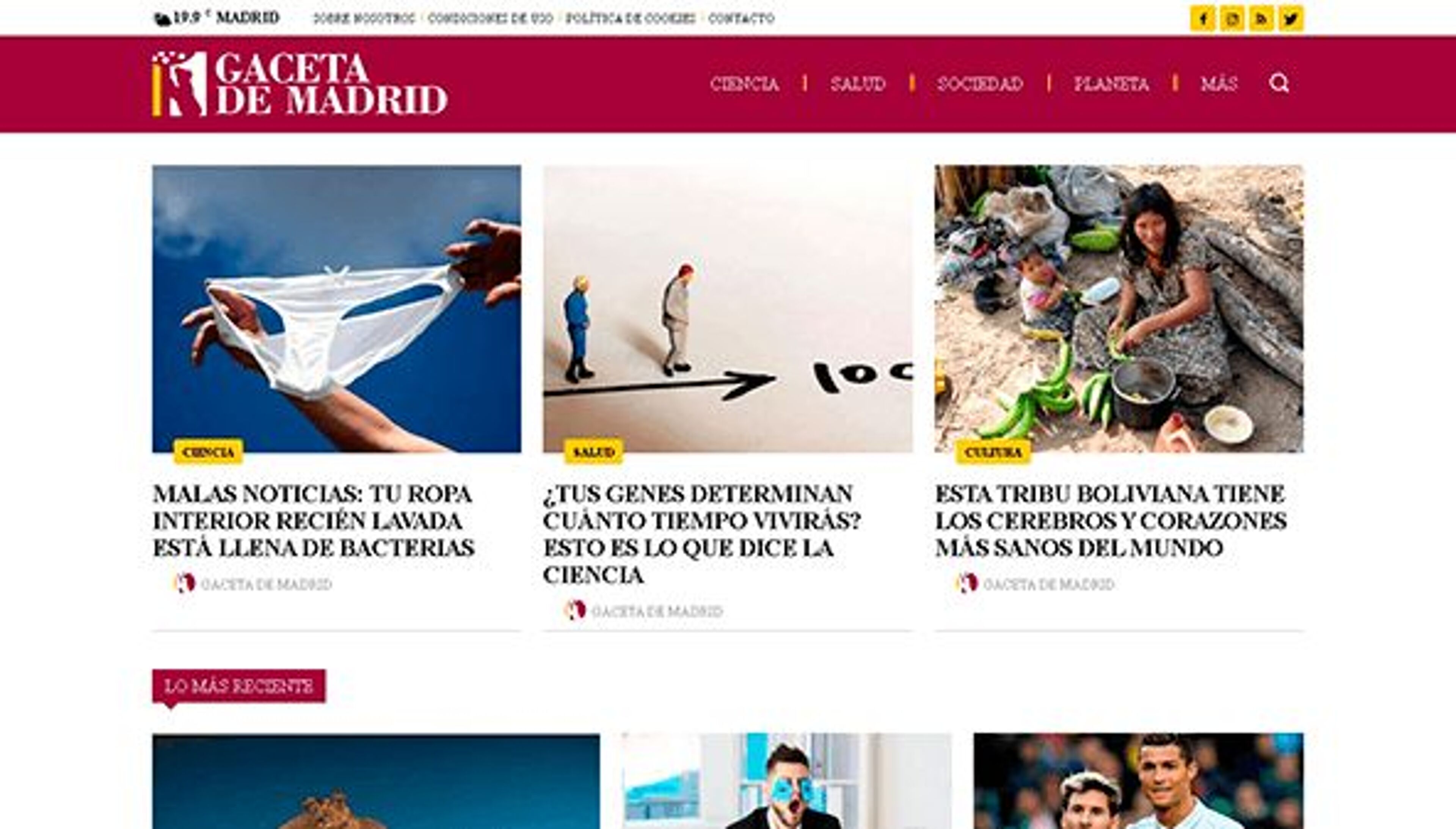 Мадридская газета (gacetademadrid.com)