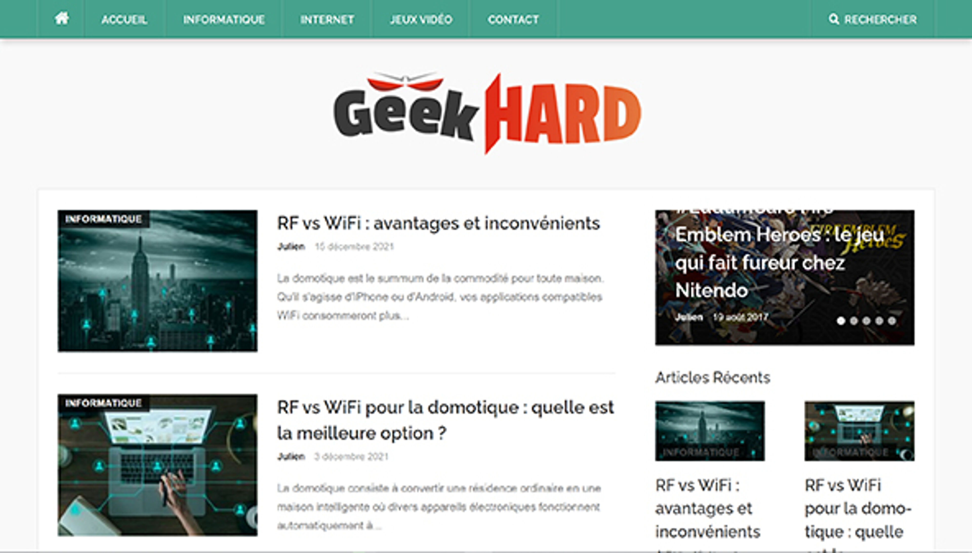 ΠΠΈΠΎΠ³ΡΠ°ΡΠΈΡ ΠΊΠΎΠΌΠΏΠ»Π΅ΠΌΠ΅Π½ΡΡ (geekhard.fr)