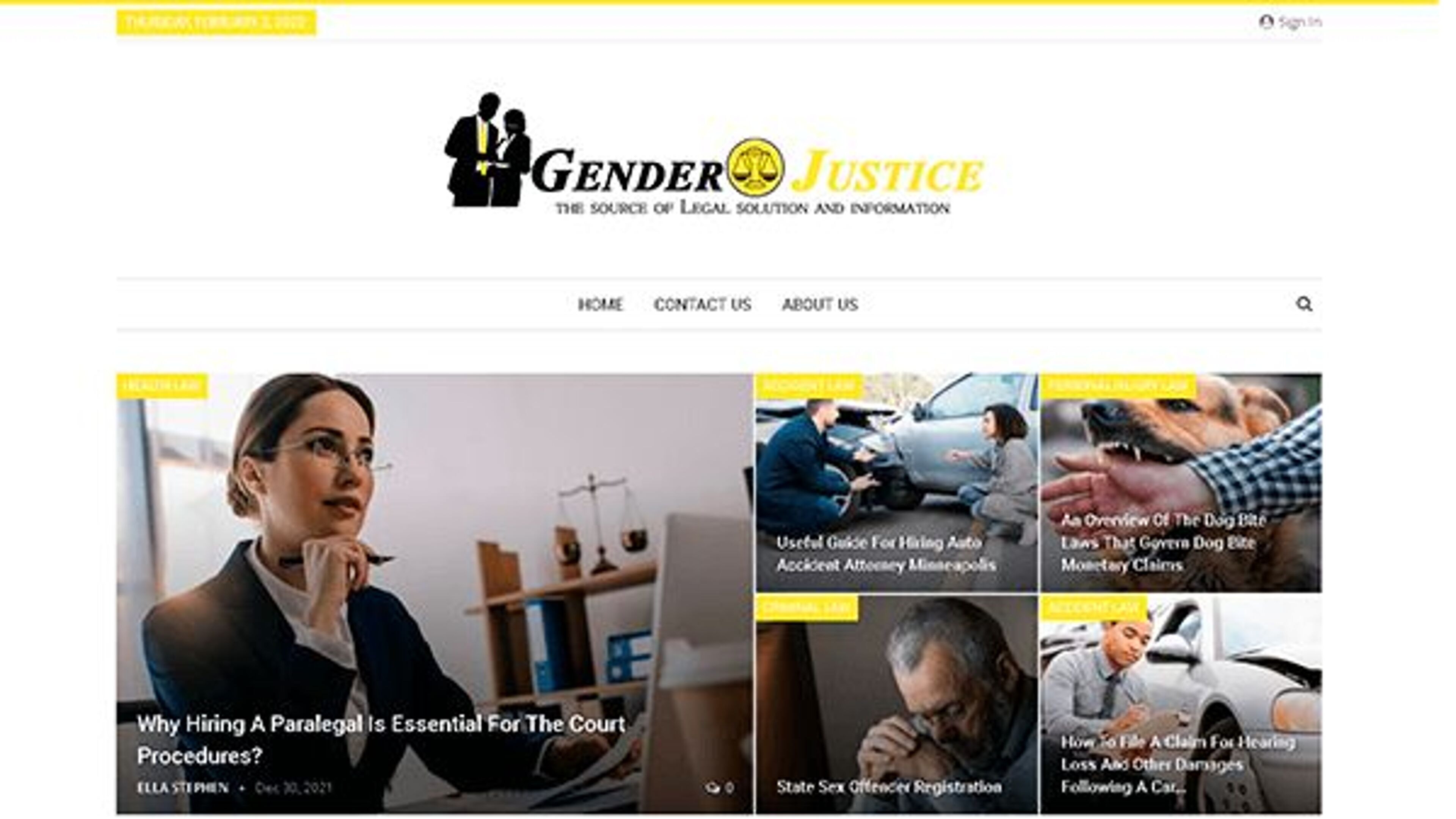 العدالة بين الجنسين (genderjusticela.org)