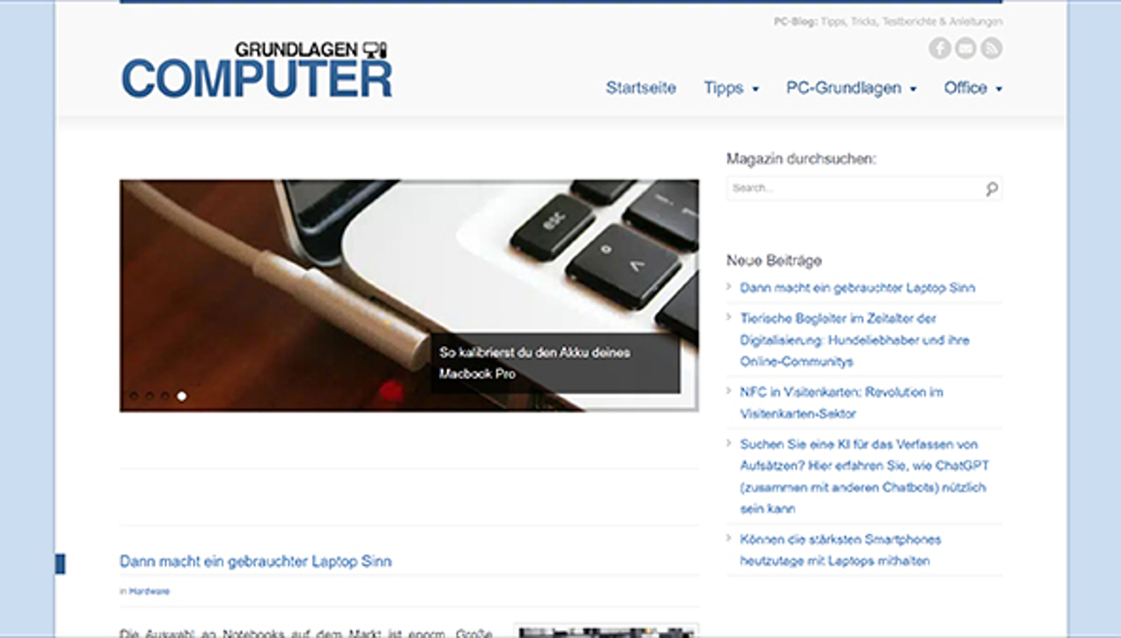 Основы компьютера (grundlagen-computer.de)