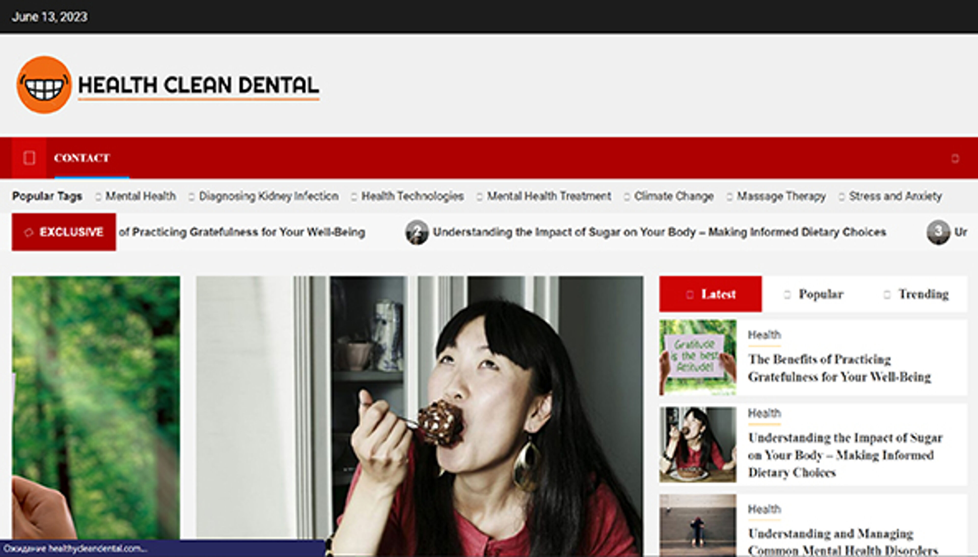 Здоровый зубной ряд (healthycleandental.com)