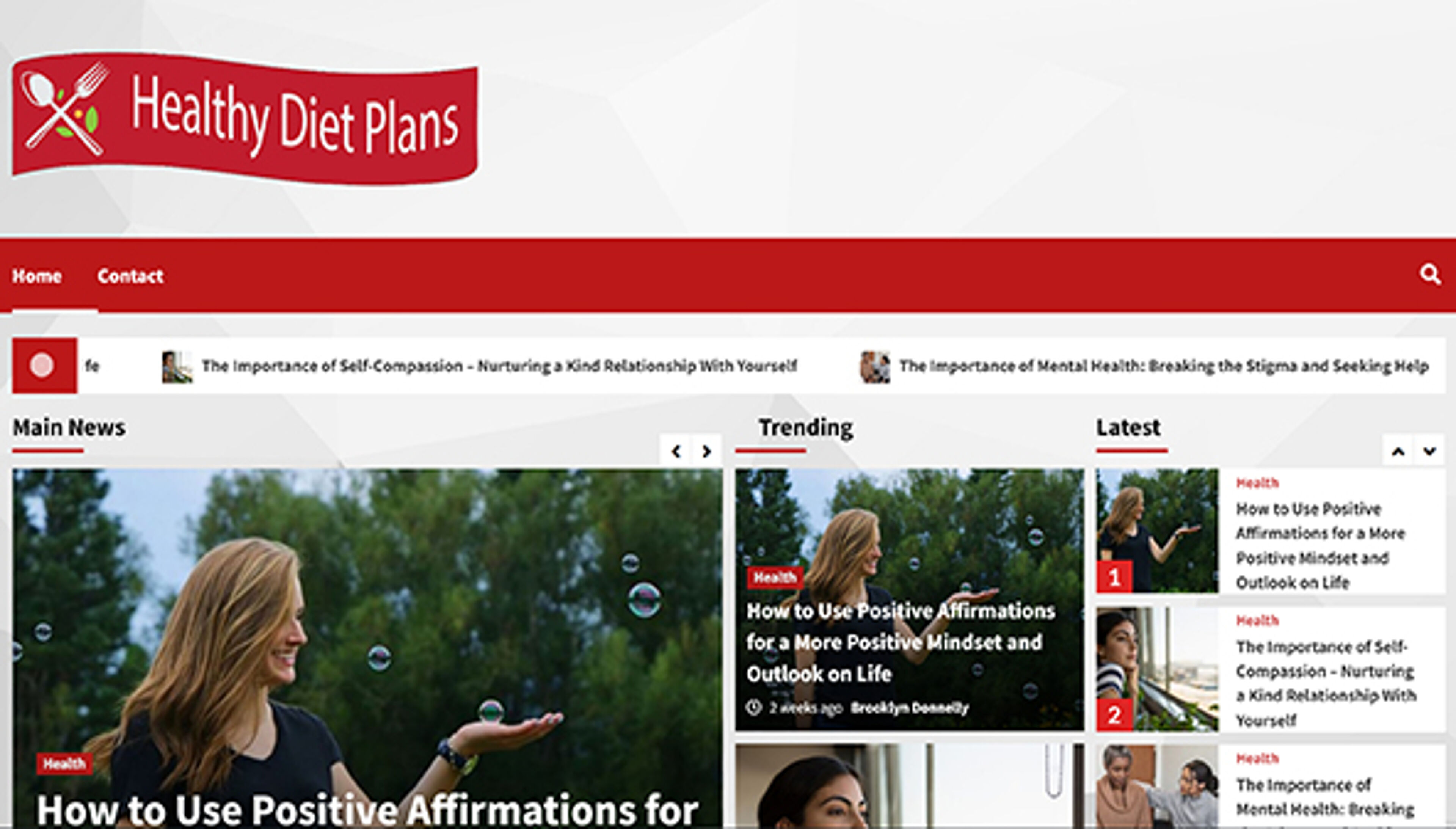 Планы здорового питания (healthydietplanz.com)