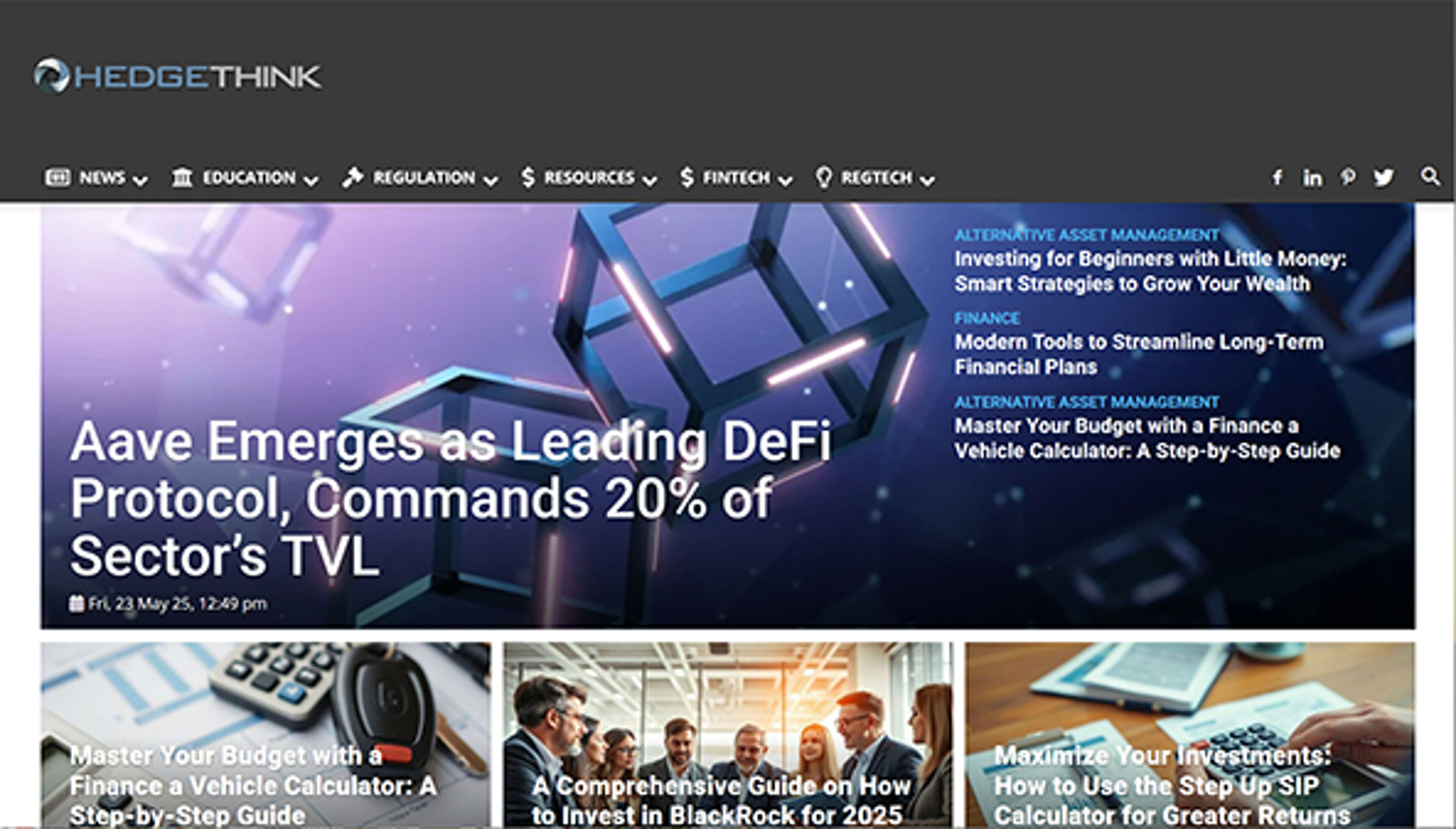 Думать о хеджировании (hedgethink.com)