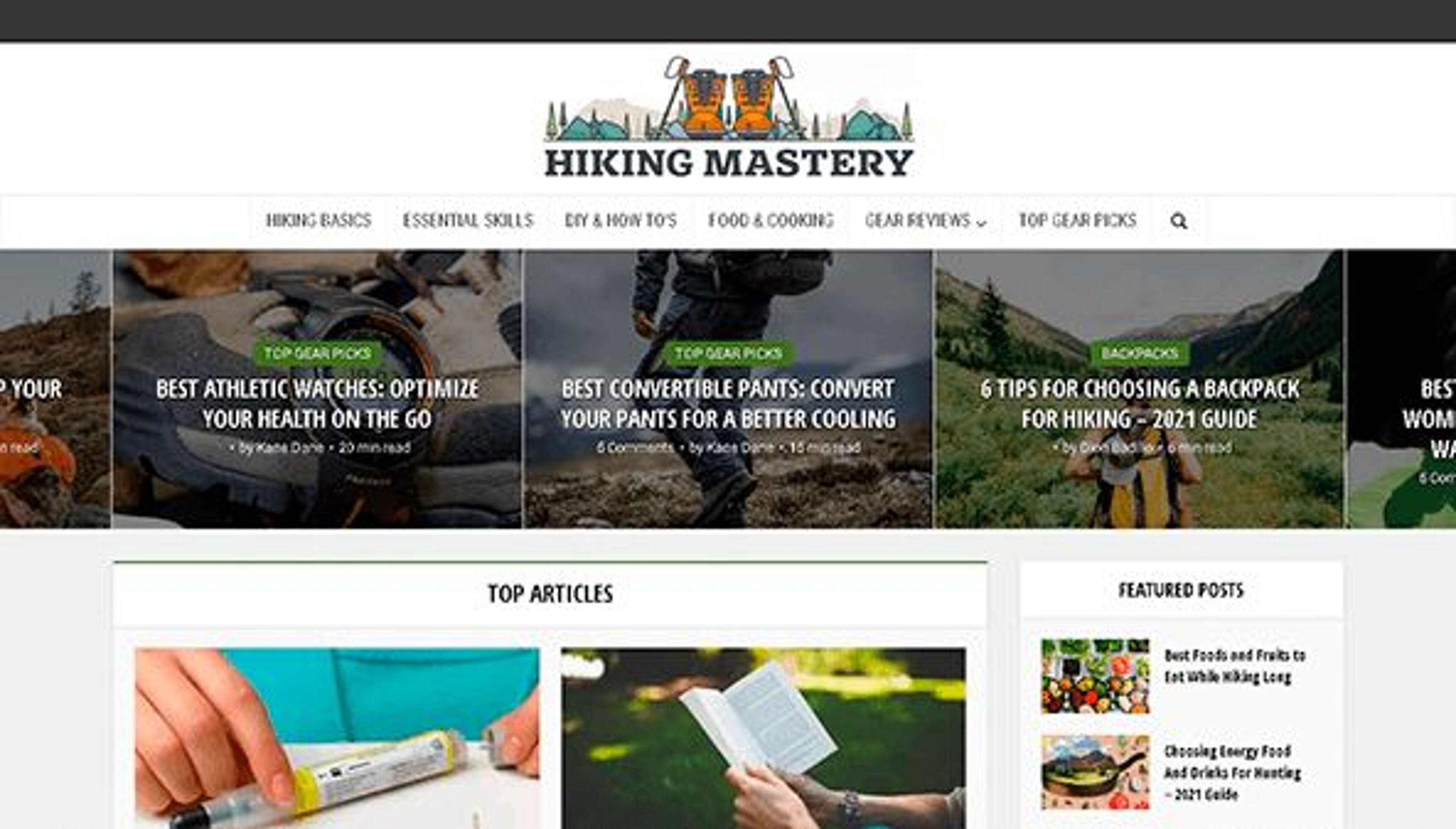 Vaellus mestaruus (hikingmastery.com)