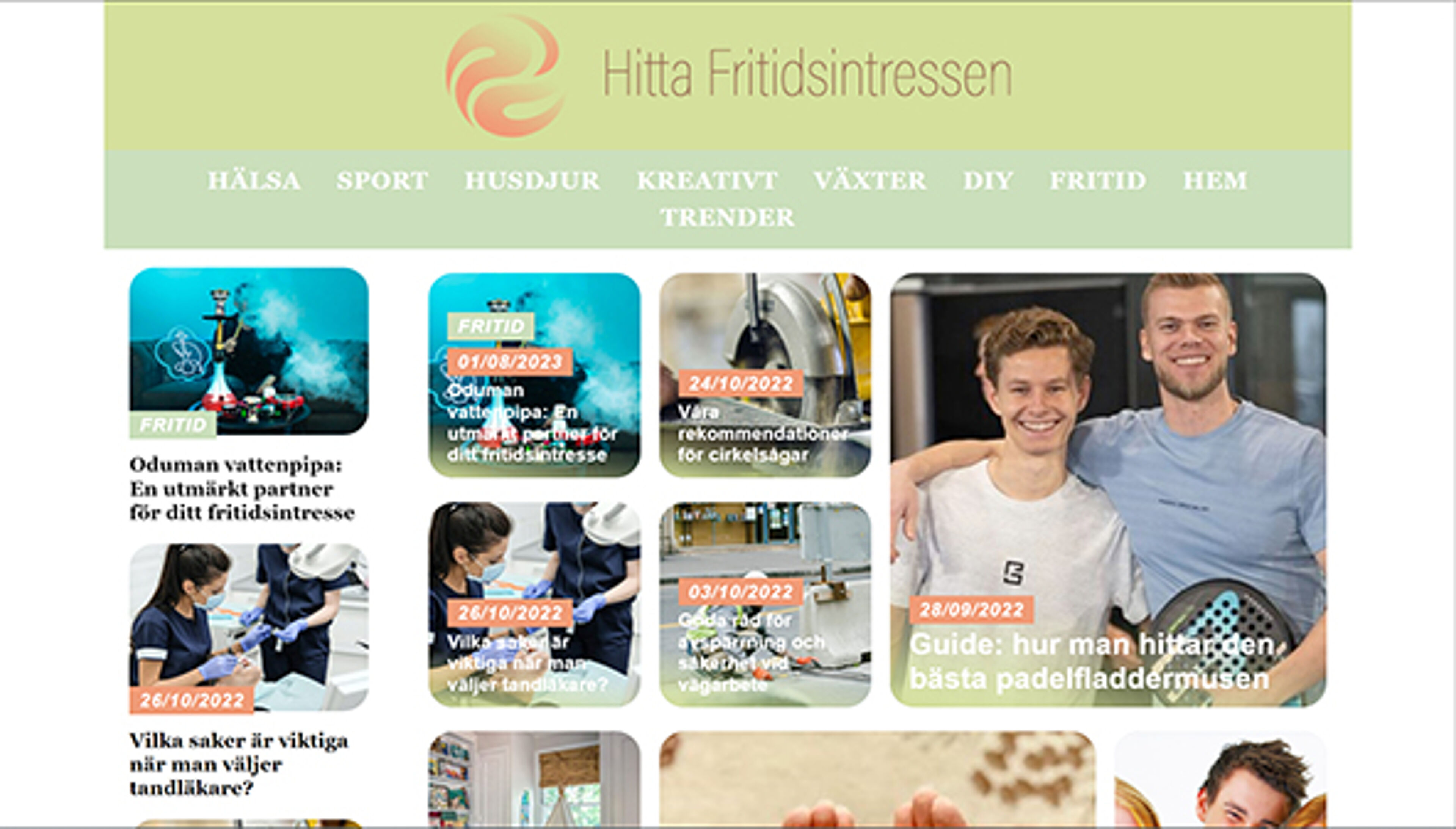 hittafritidsintressen.se