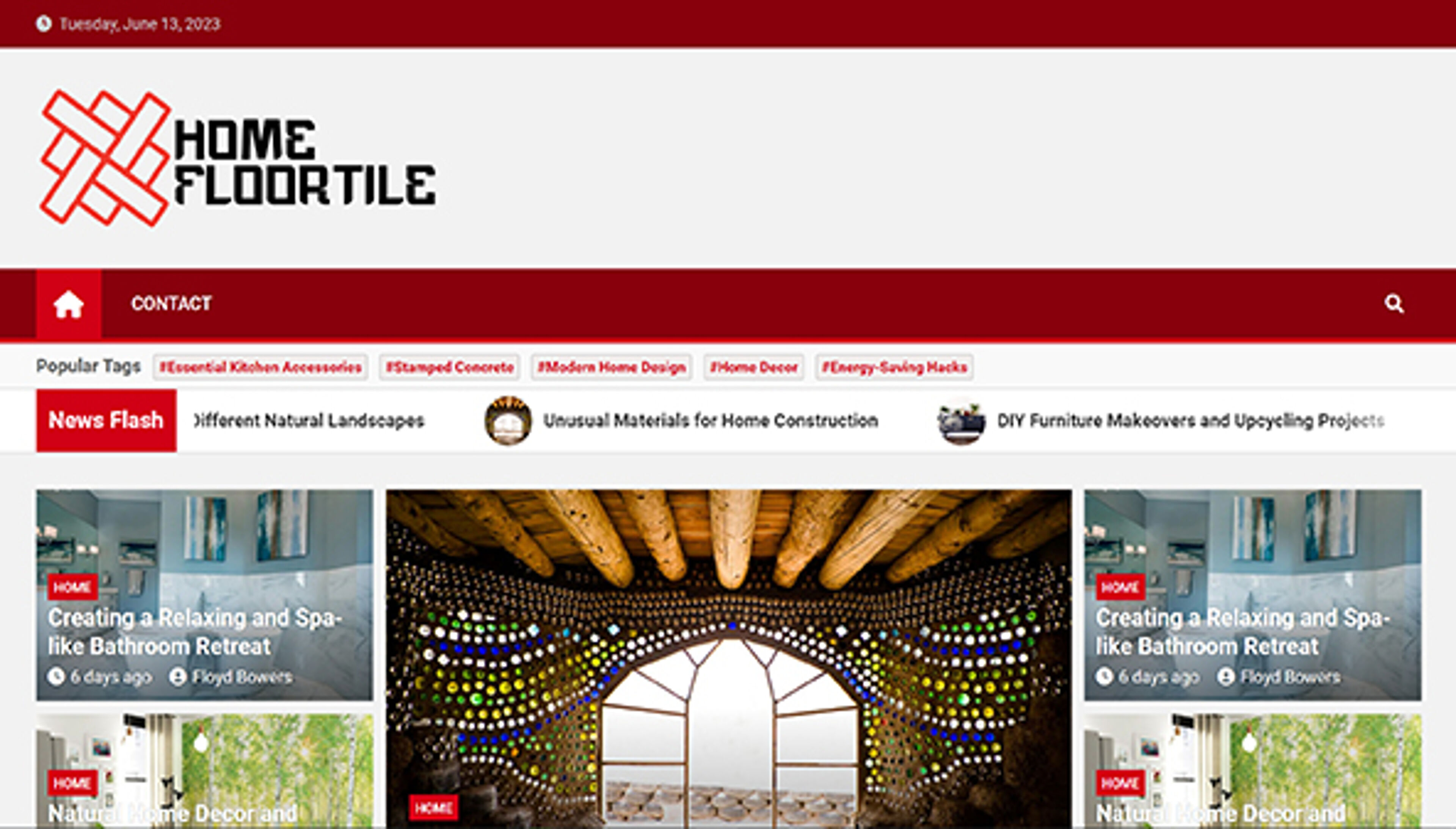 Bodenfliesen für Zuhause (homefloortile.com)