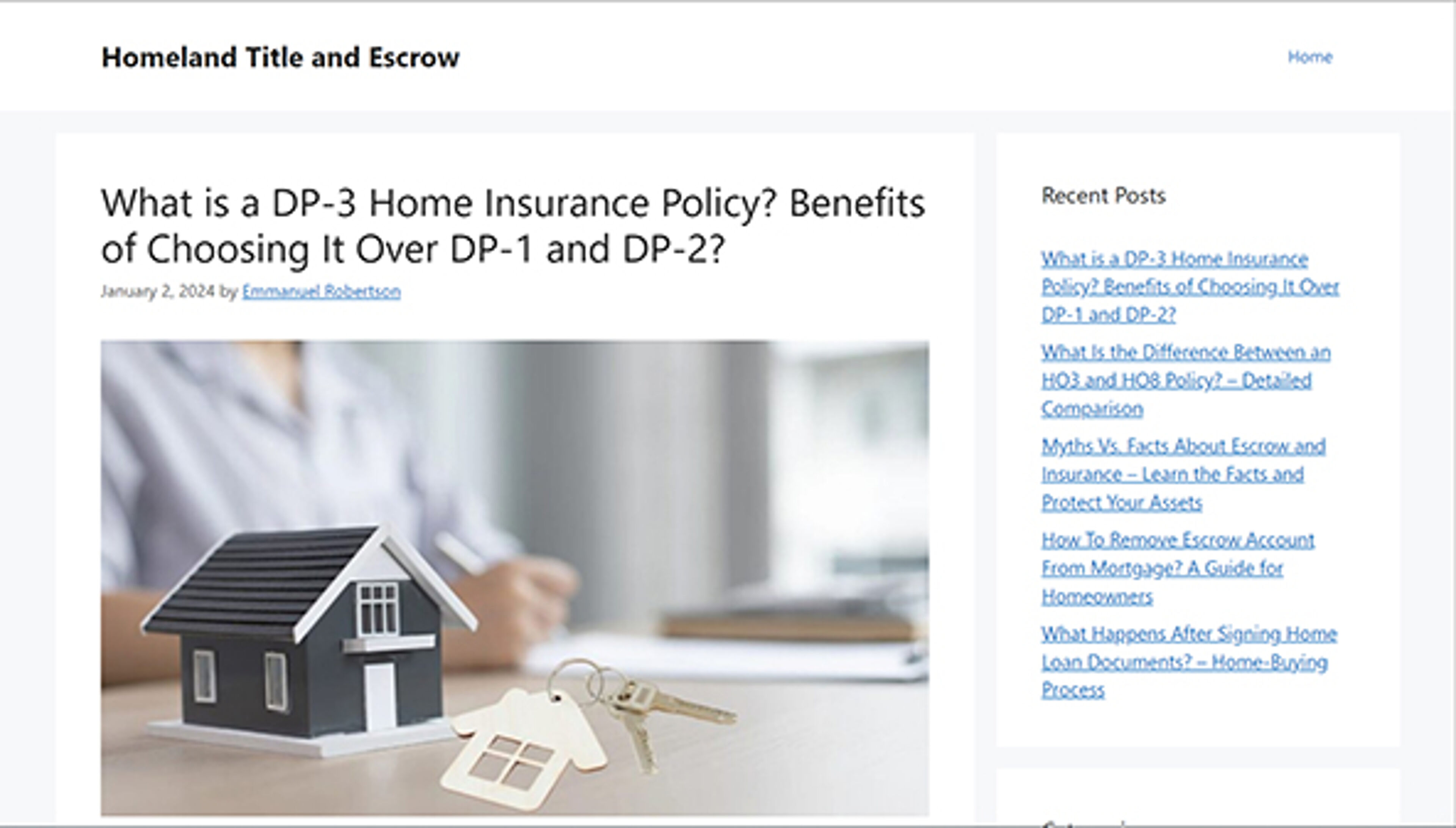 homelandtitleandescrow.com