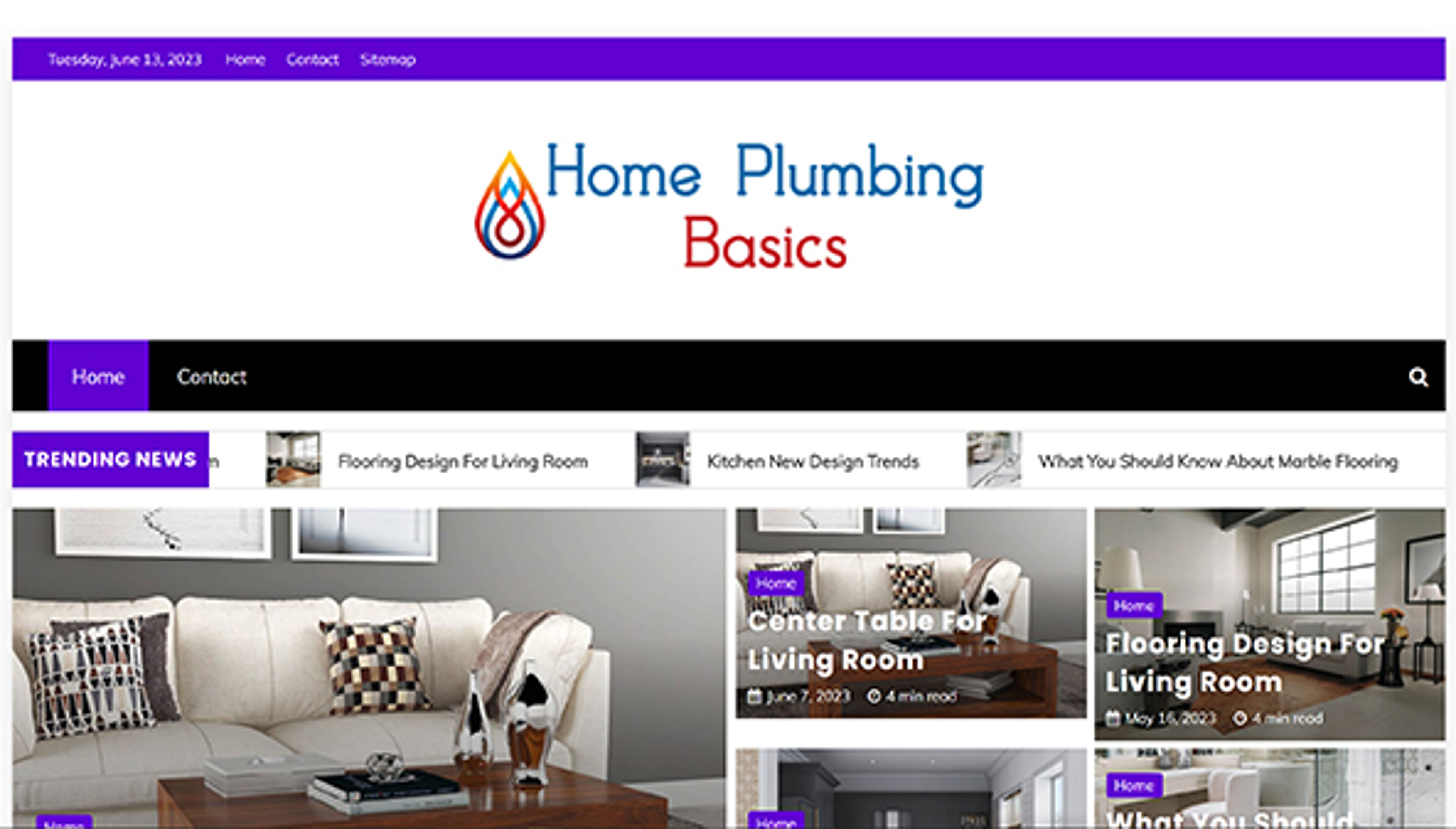 أساسيات السباكة المنزلية (homeplumbingbasics.com)