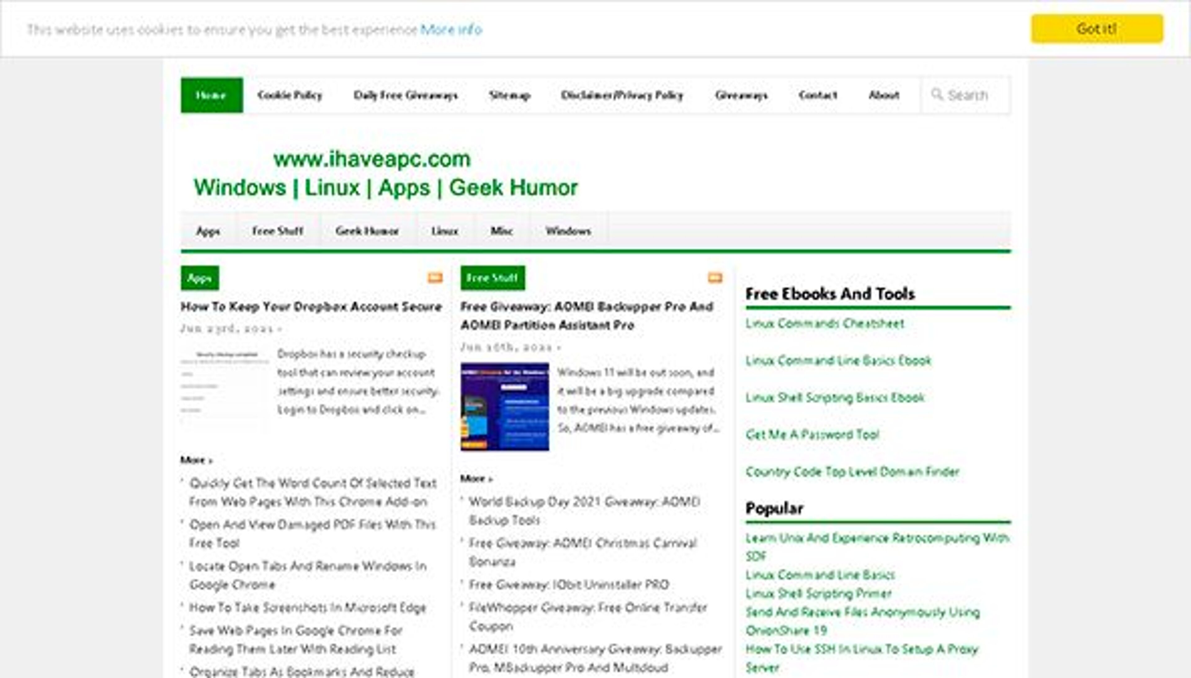 Ho un PC (ihaveapc.com)