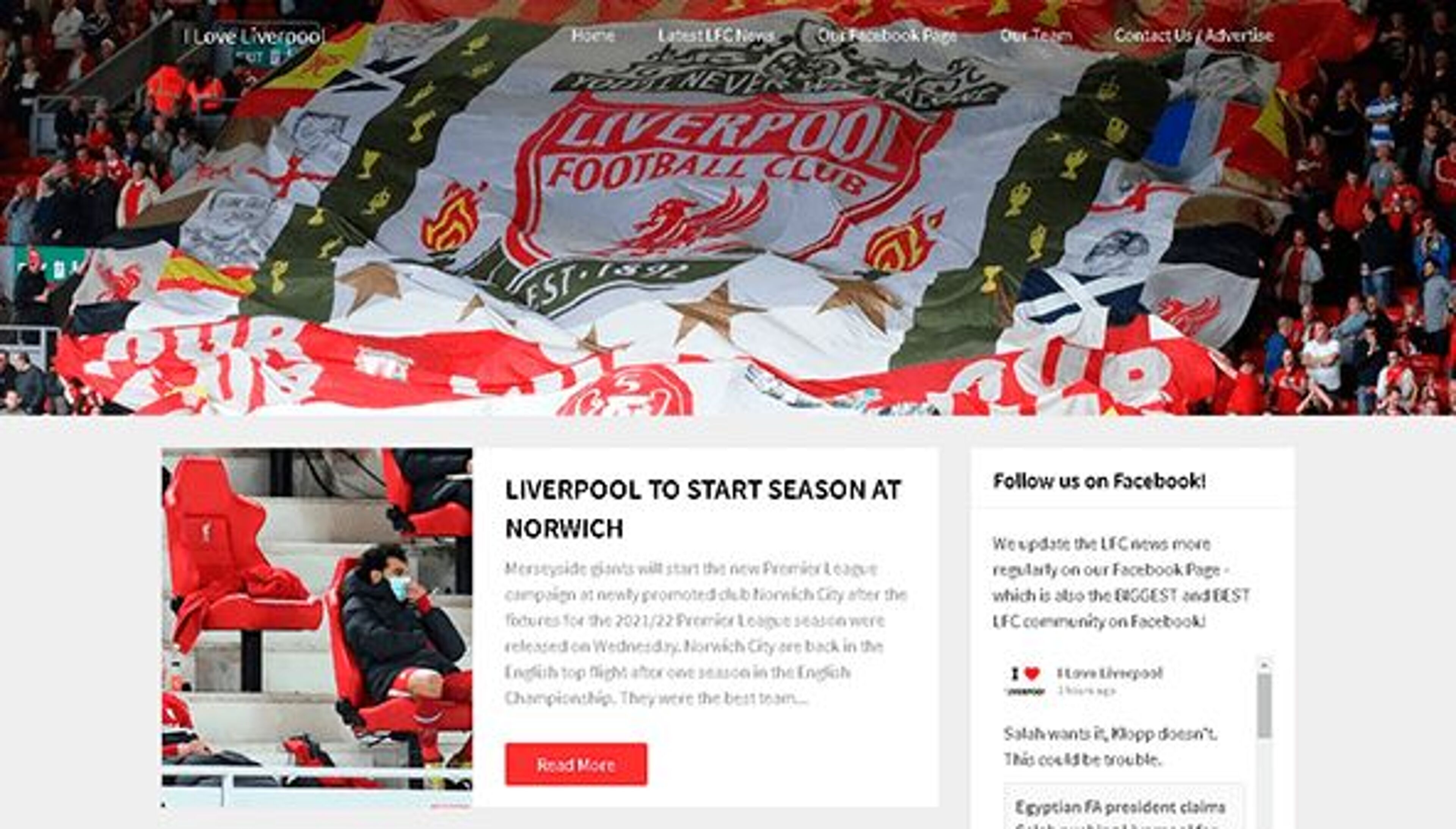 Я люблю Ливерпуль (iloveliverpool.org)