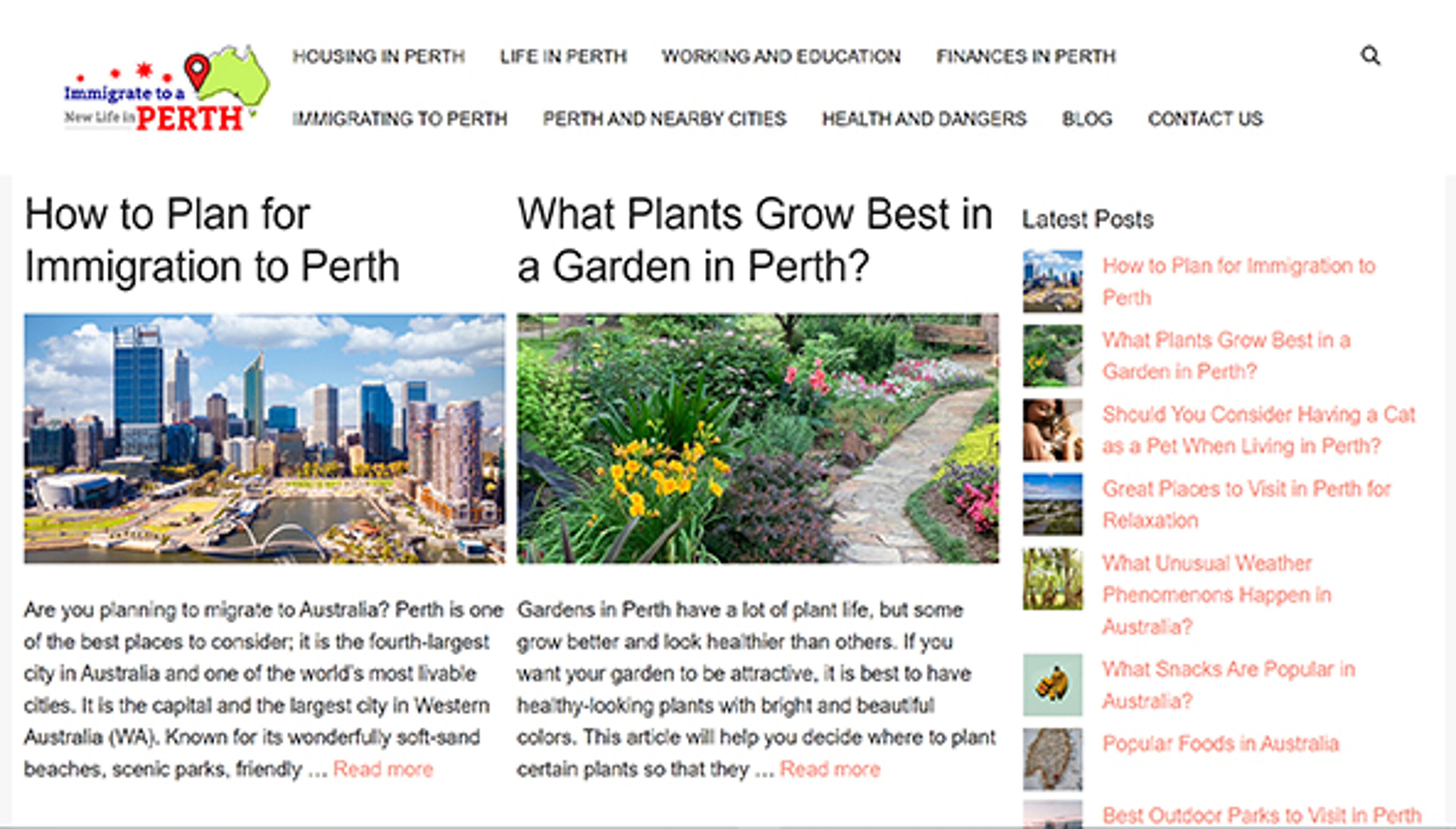 Иммигрируйте в новую жизнь в Перте (immigrate-to-a-new-life-in-perth.com)