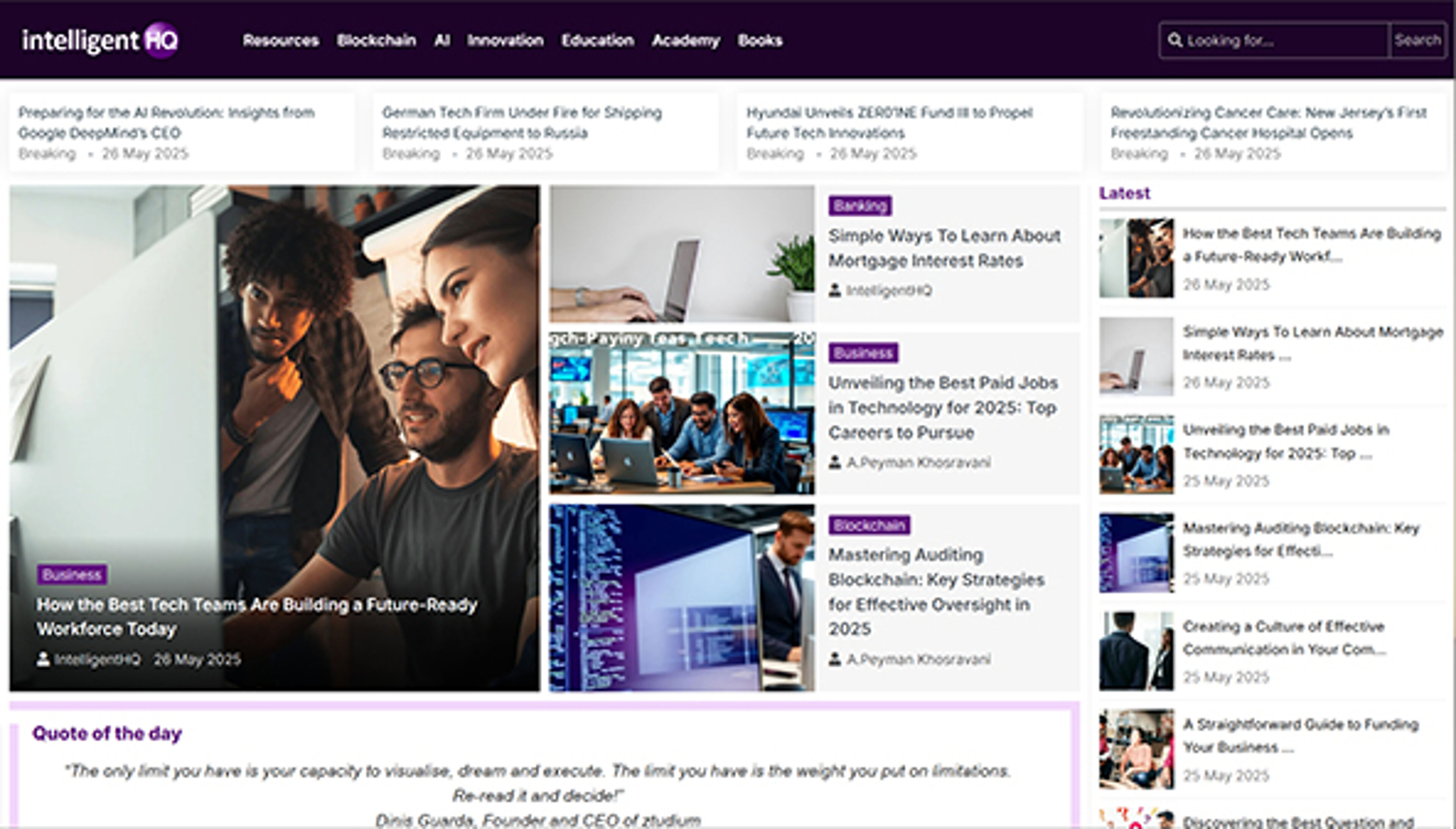 Интеллектуальная штаб-квартира (intelligenthq.com)
