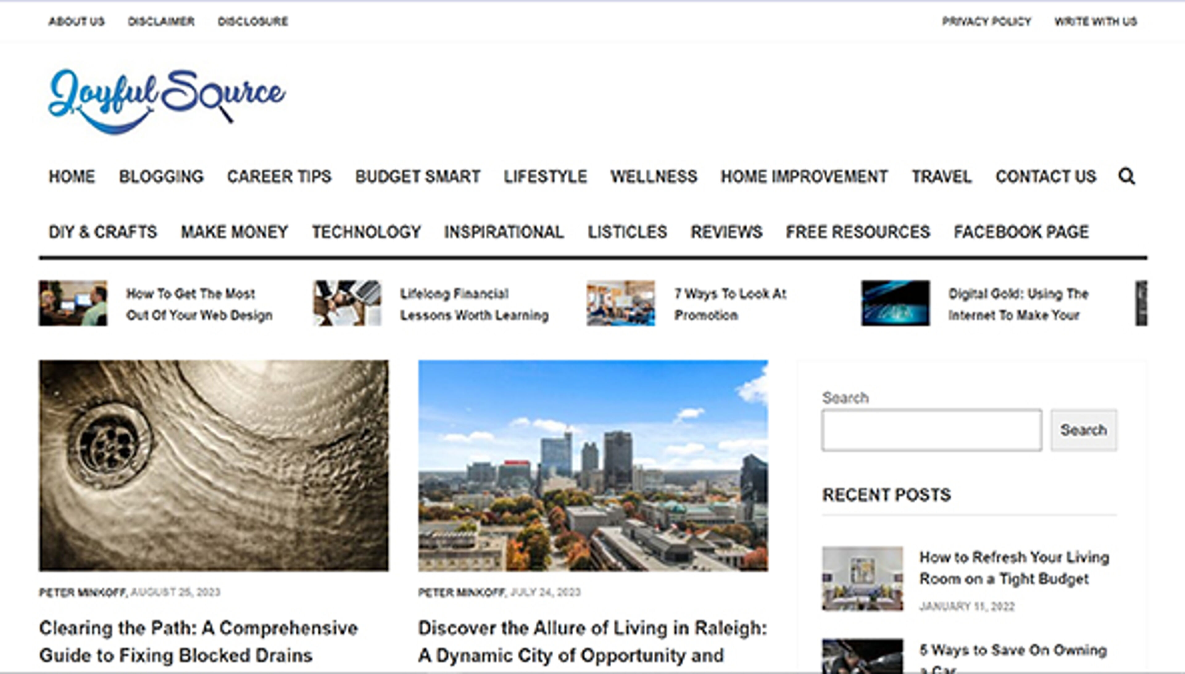 Glad kilde (joyfulsource.com)