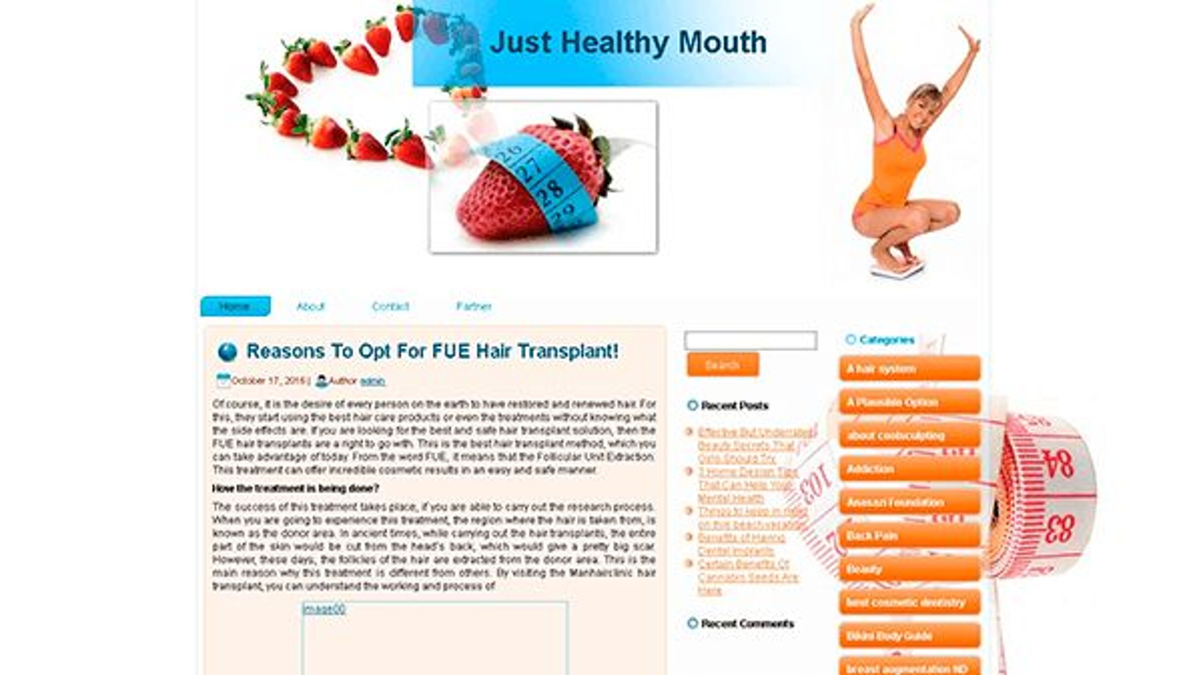 فقط فم صحي (justmouthfuls.com)