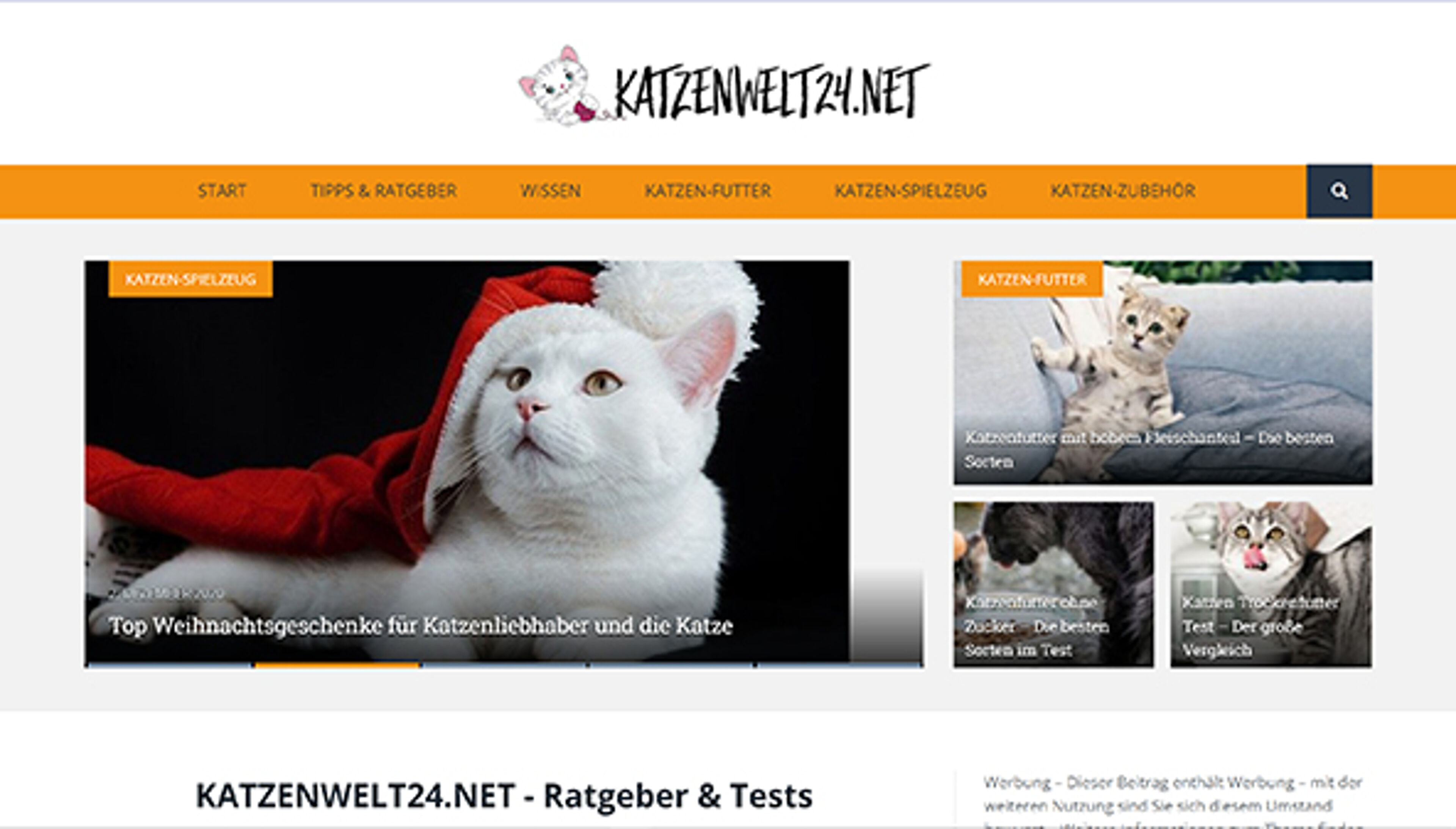 Кошачий мир 24 (katzenwelt24.net)