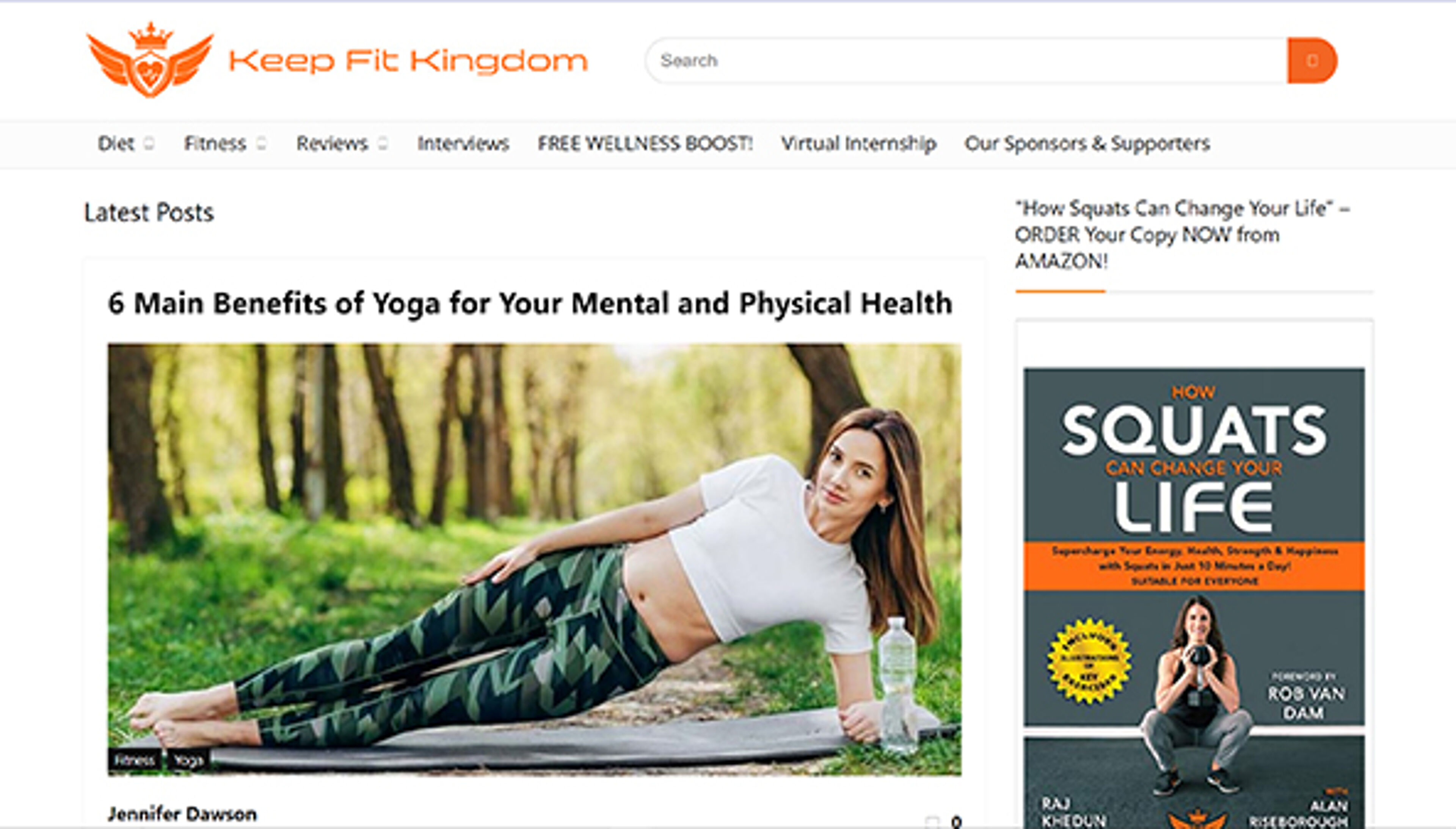 Tartsd fitten a királyságot (keepfitkingdom.com)