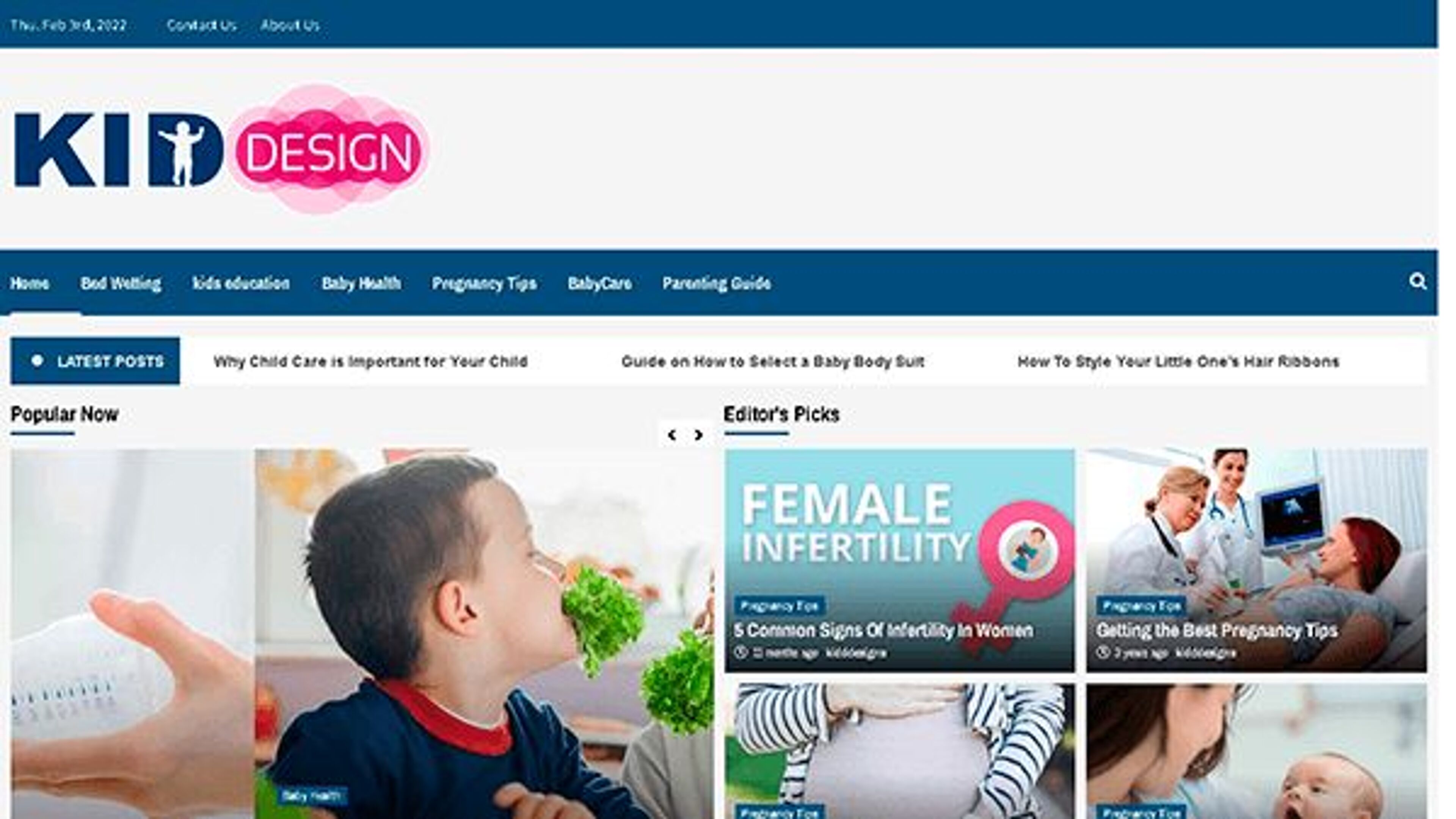 Diseños para niños (kidddesigns.com)