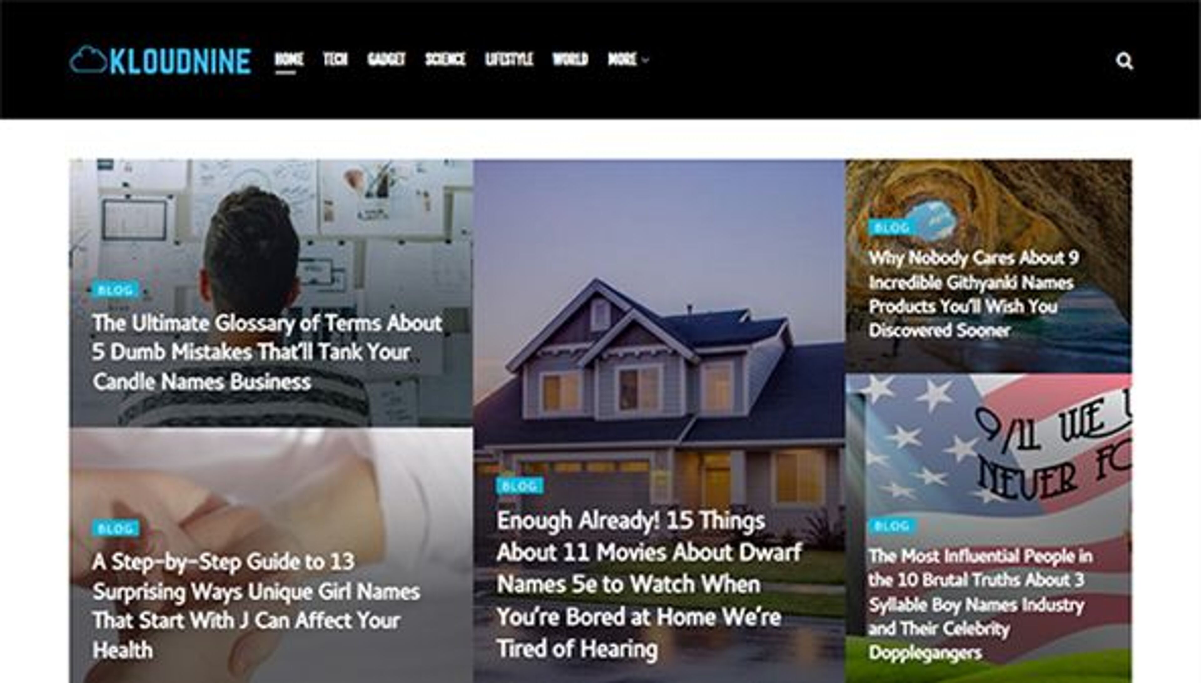 Клуднин (kloud-nine.com)