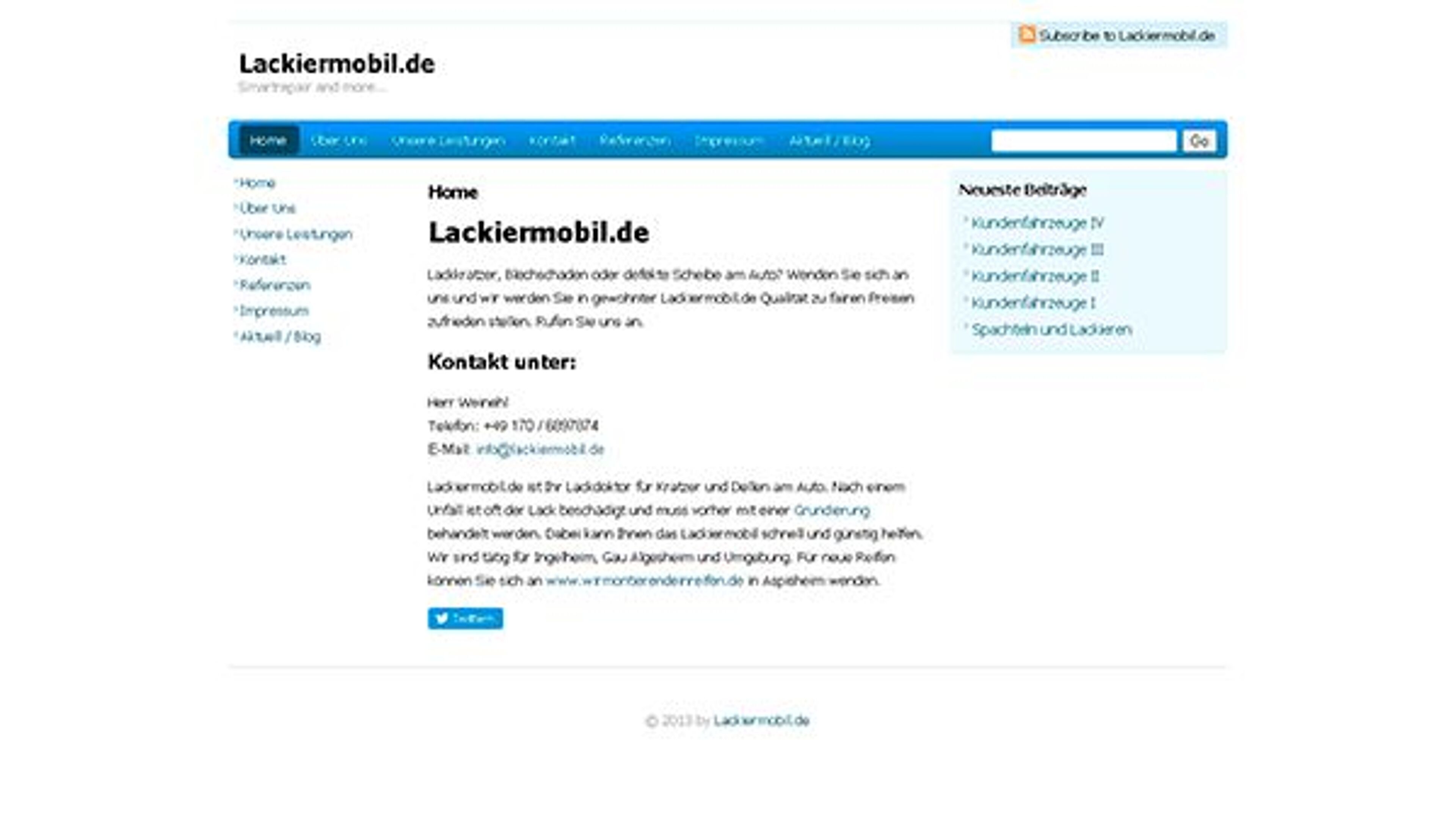 دهان موبايل (lackiermobil.de)