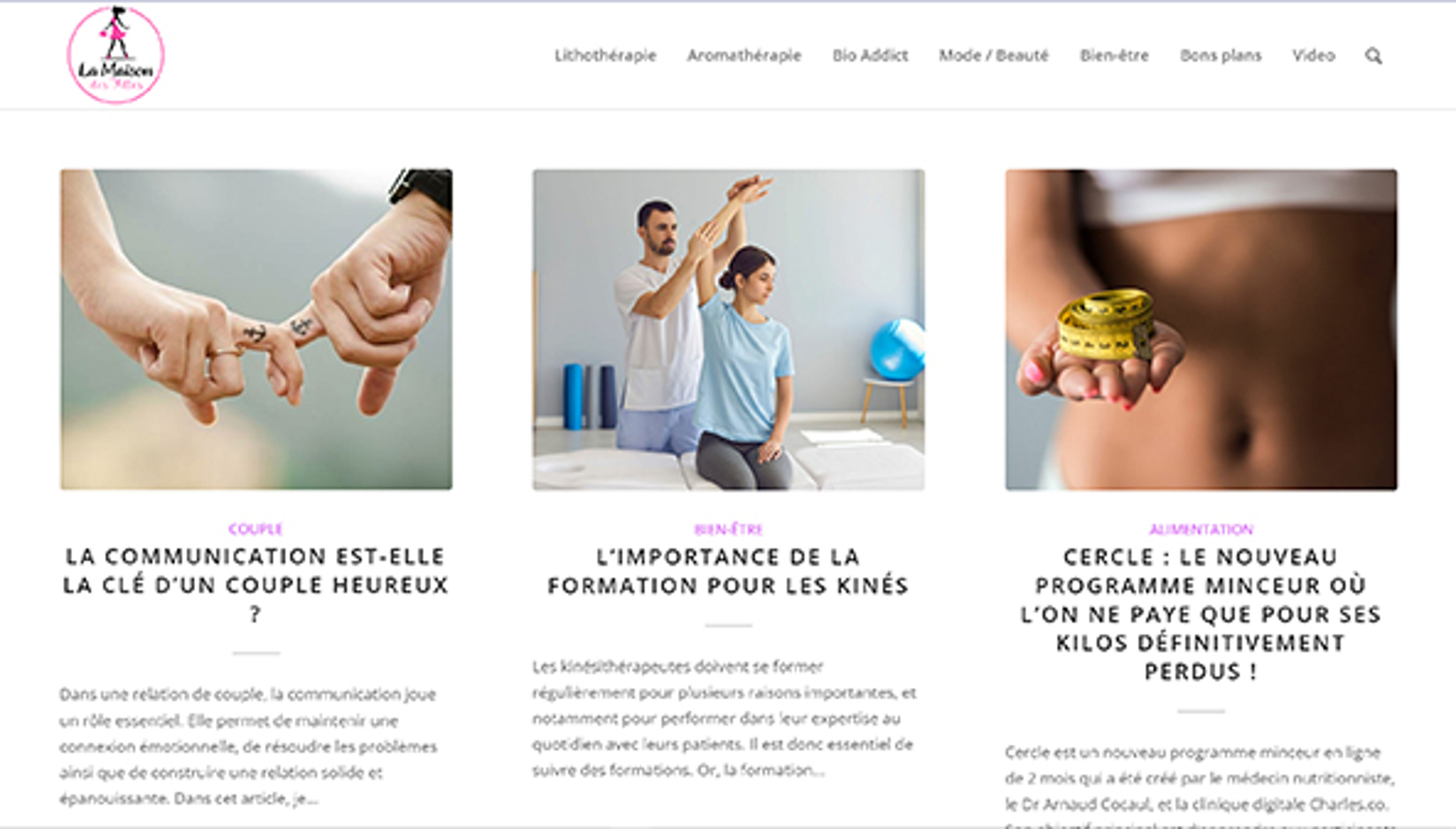 The girls' house (lamaisondesfilles.fr)