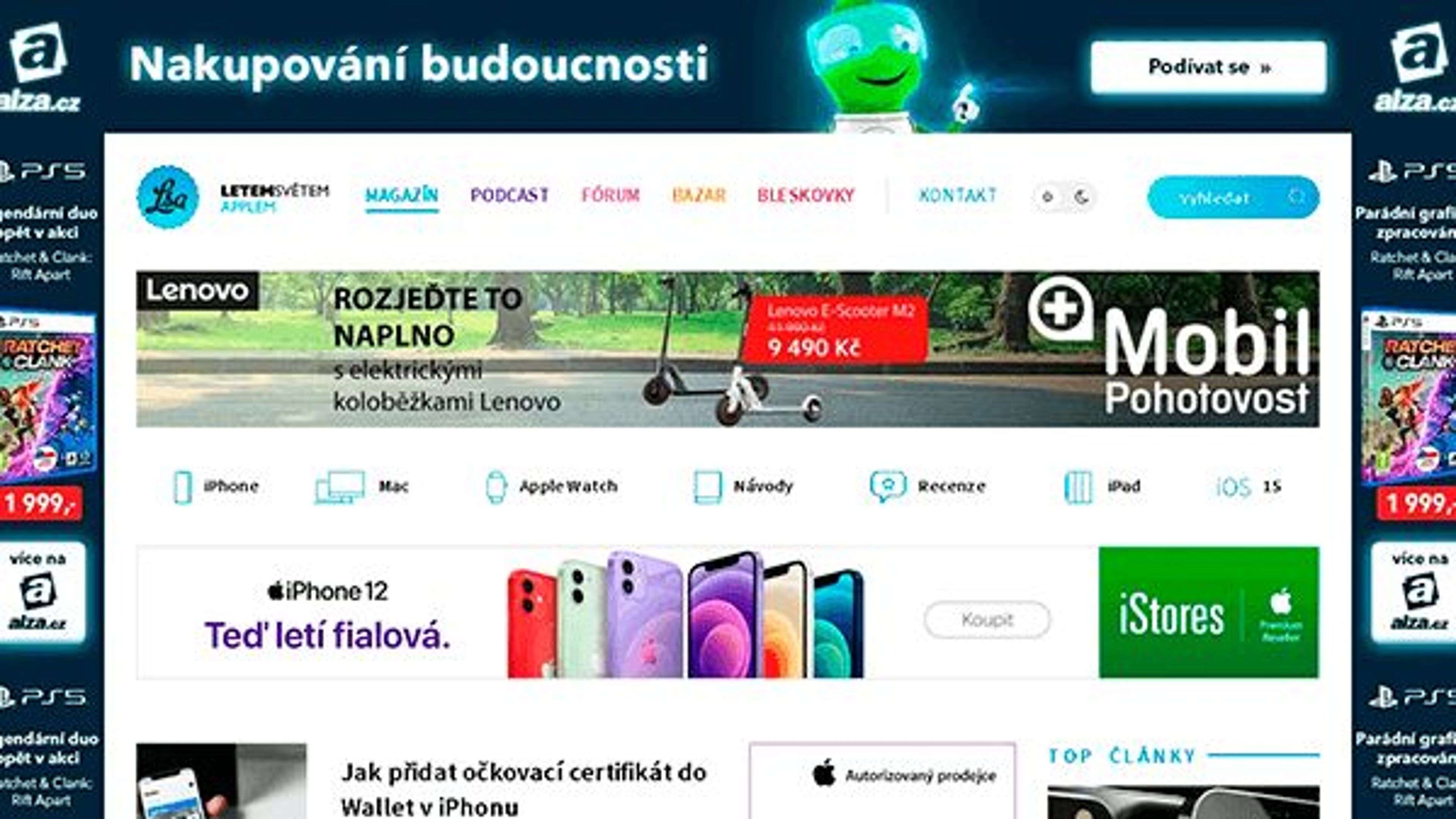 Кругосветное путешествие с Apple (letemsvetemapplem.eu)