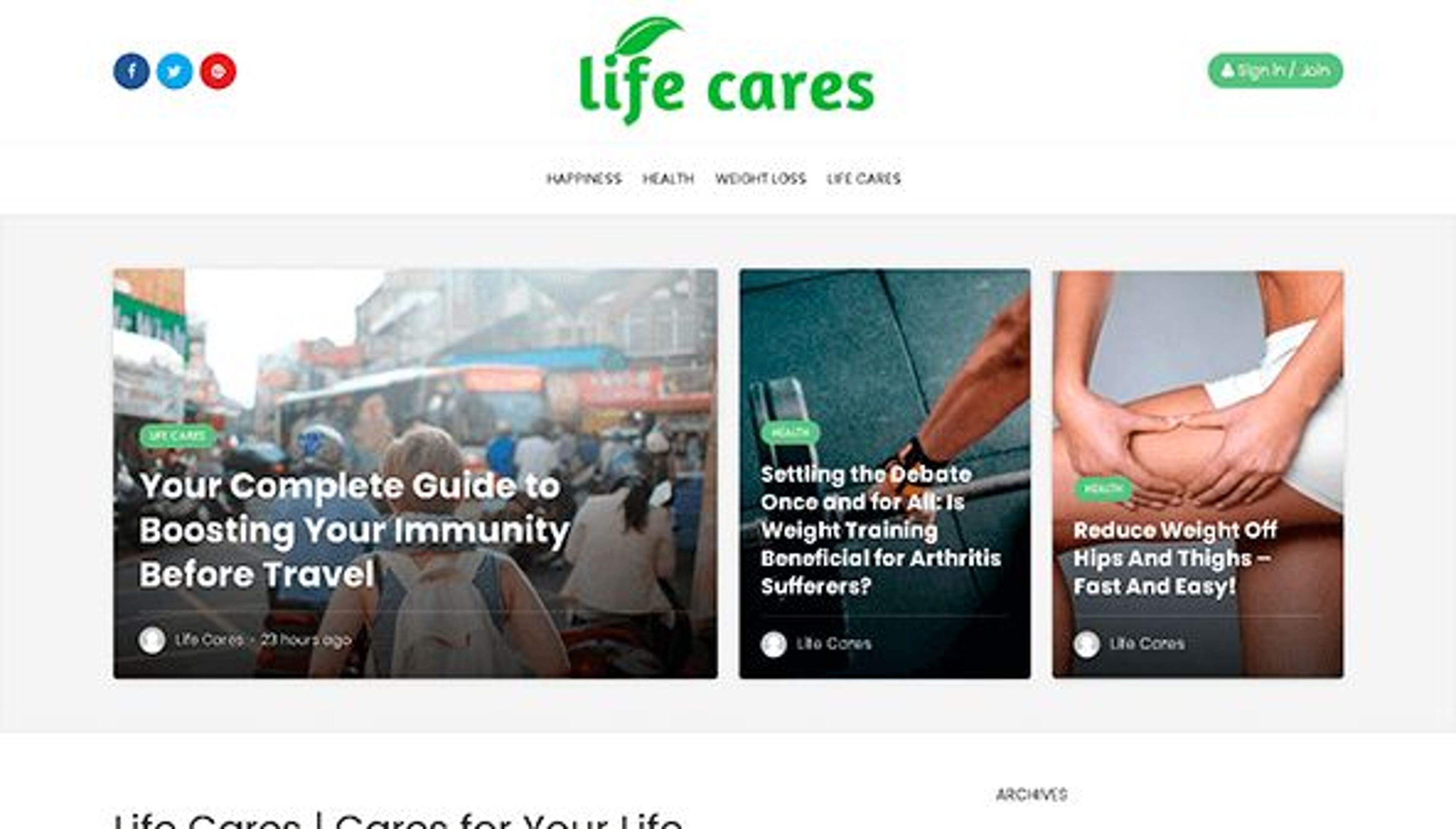Life cares (lifecares.org)