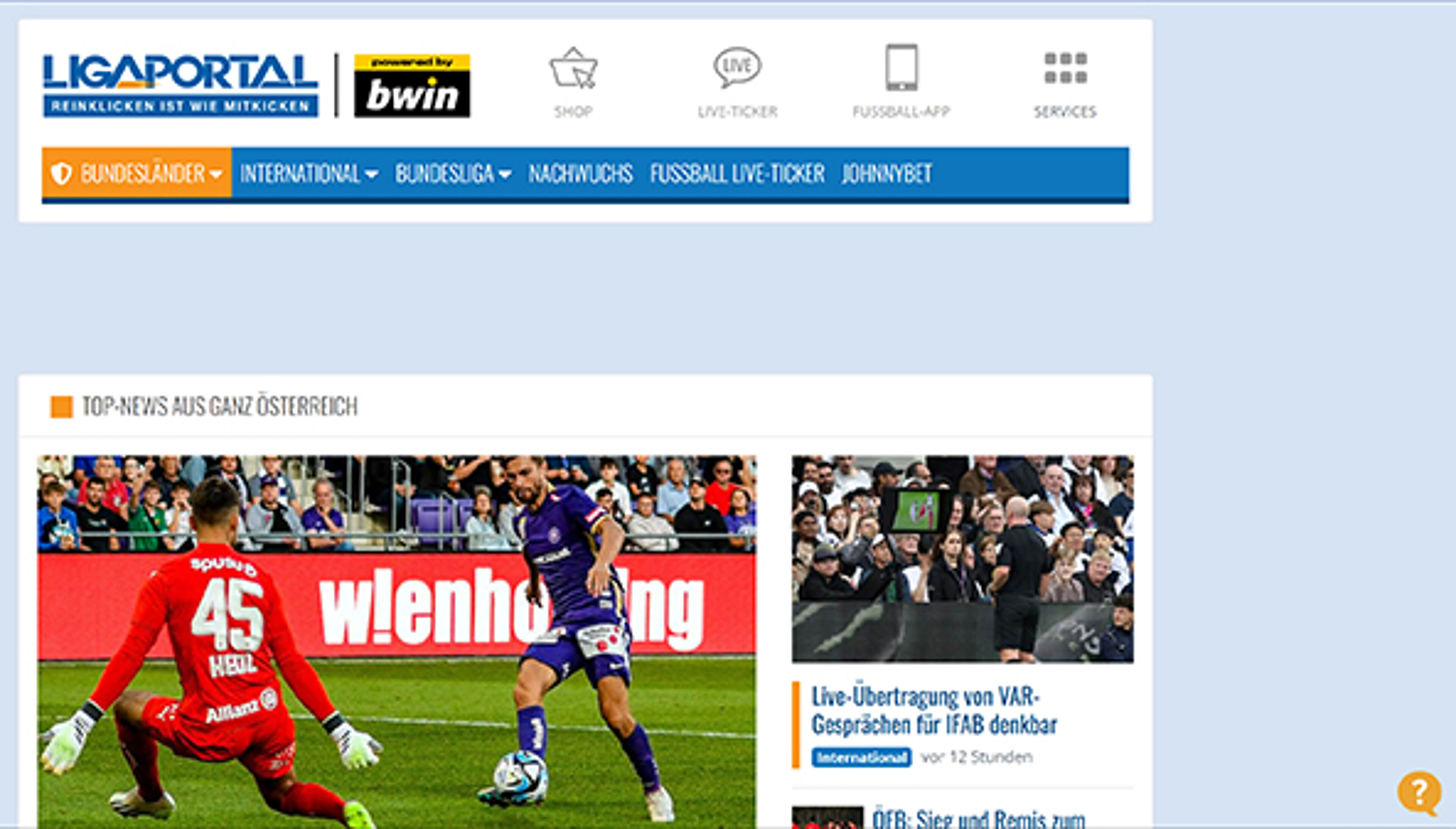 Liga portál (ligaportal.at)