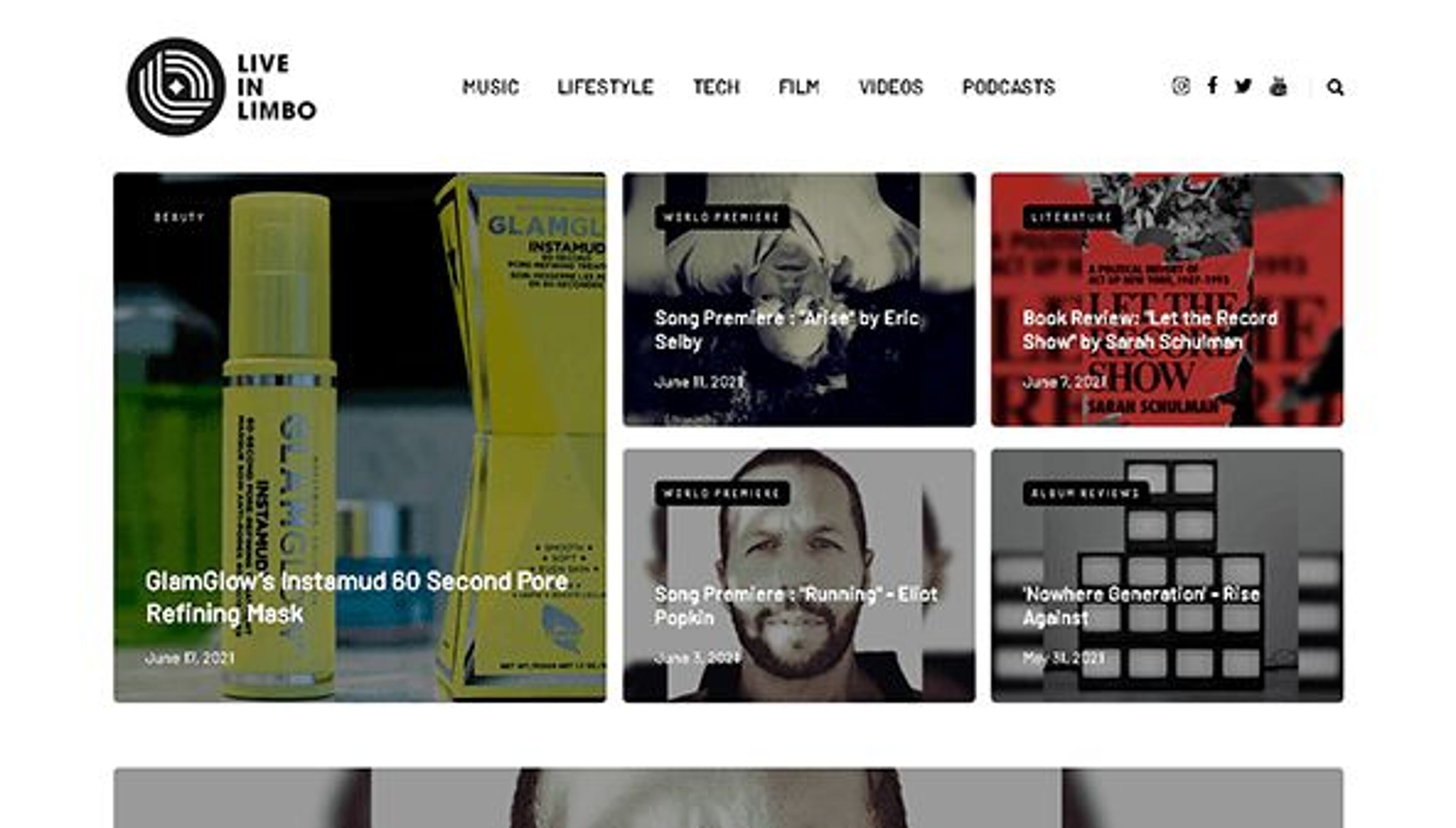 Vivre dans les limbes (liveinlimbo.com)