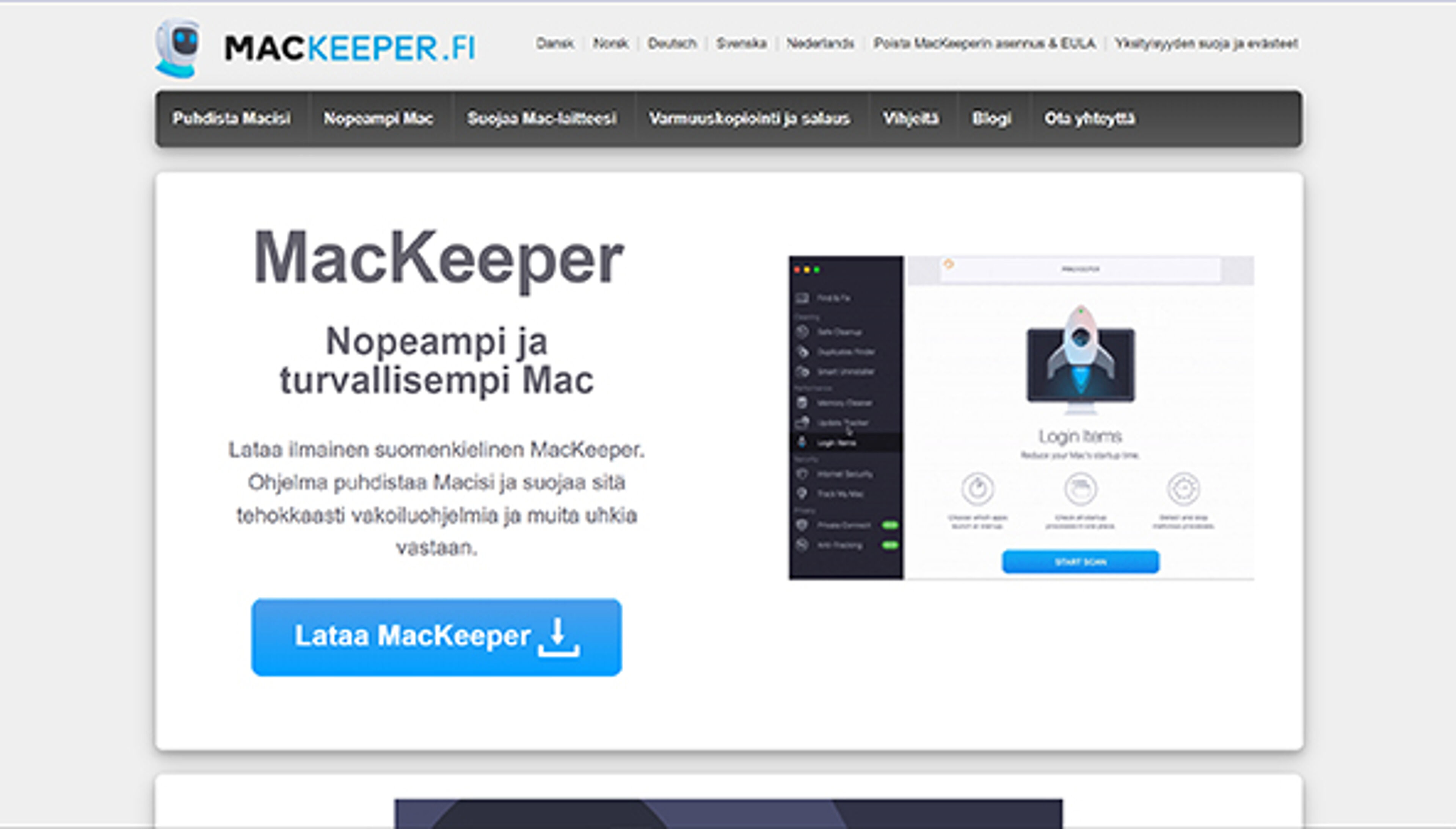 Mac-Keeper (mackeeper.fi)