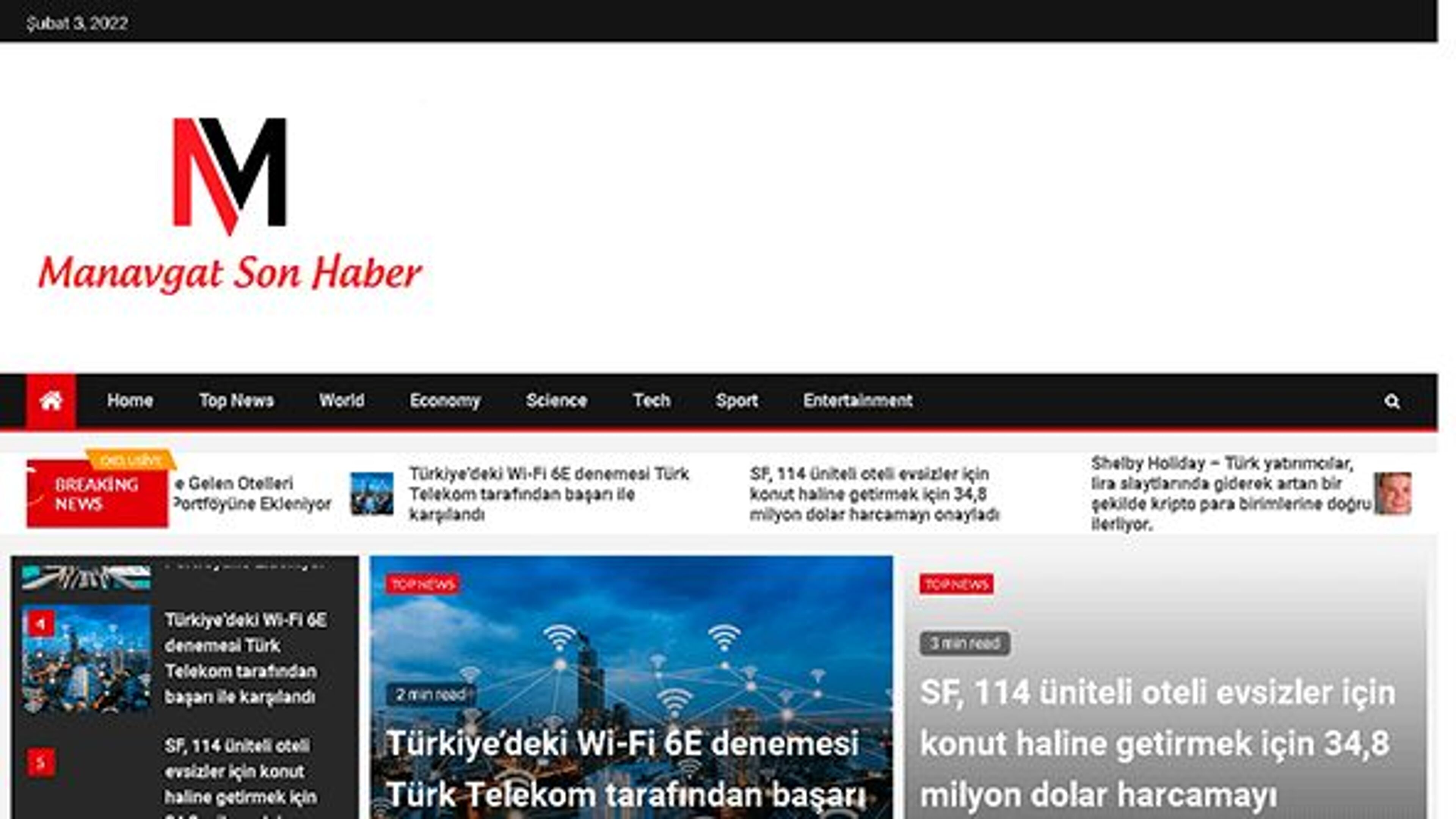 Manavgat Paskutinės naujienos (manavgatsonhaber.com)